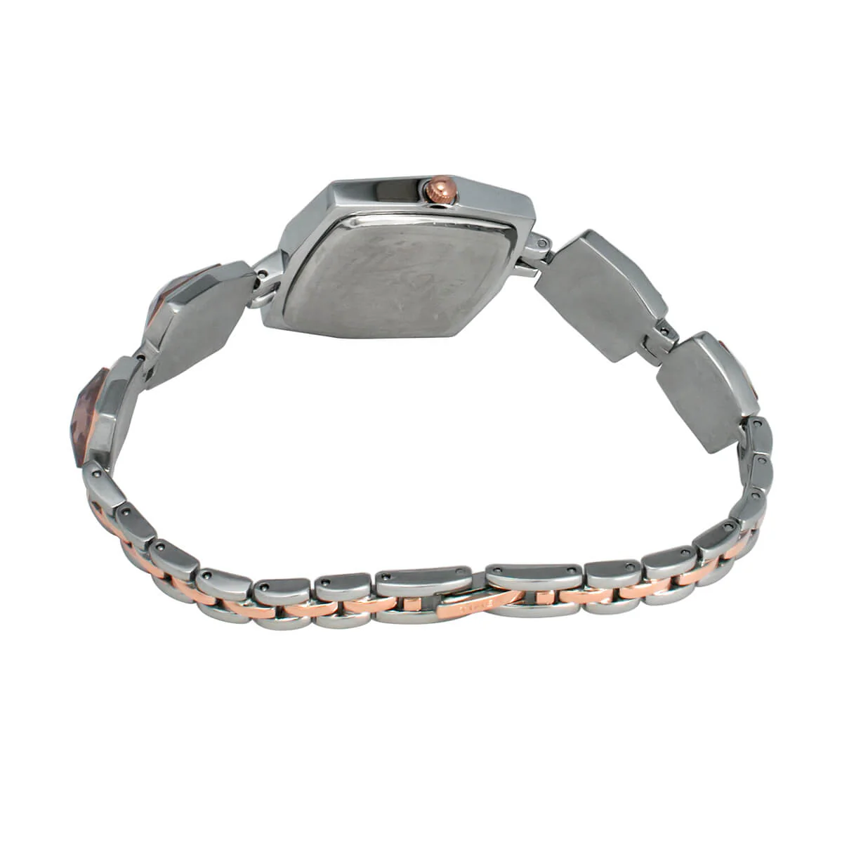 Timex Fria Women Rose Gold Square Analog Watch - TWEL16101 - Image 4