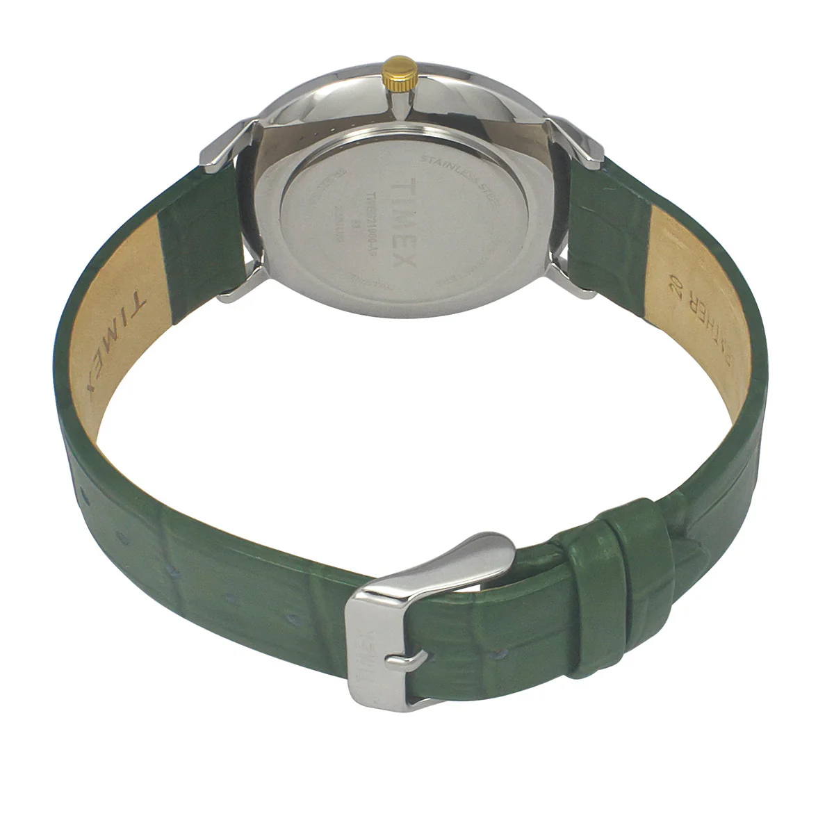 Timex Fashion Men's Silver Dial Round Case 2 Hands? Function Watch -TWEG21900 - Image 3