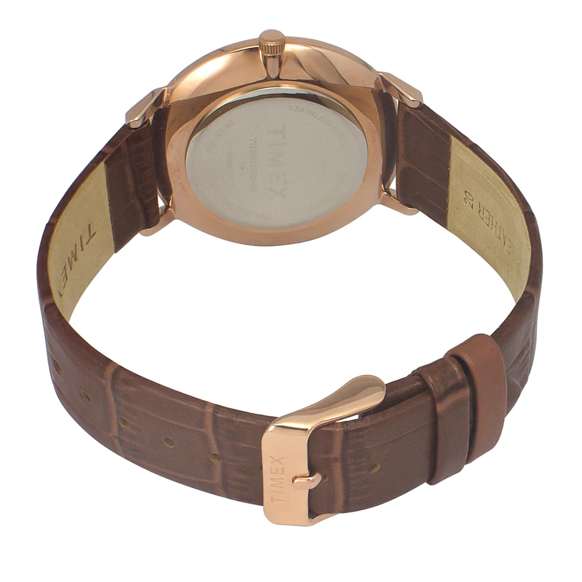 Timex Fashion Men's Silver Dial Round Case 2 Hands? Function Watch -TWEG21902 - Image 3