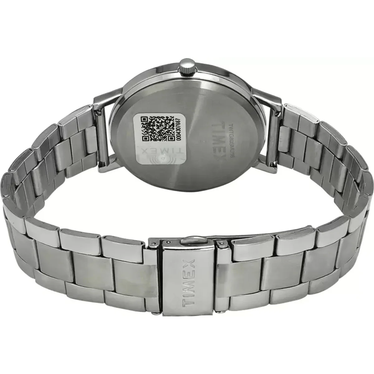 Timex Fashion Men's Silver Dial Round Case 3 Hands Function Watch -TWTG80SMU16 - Image 4