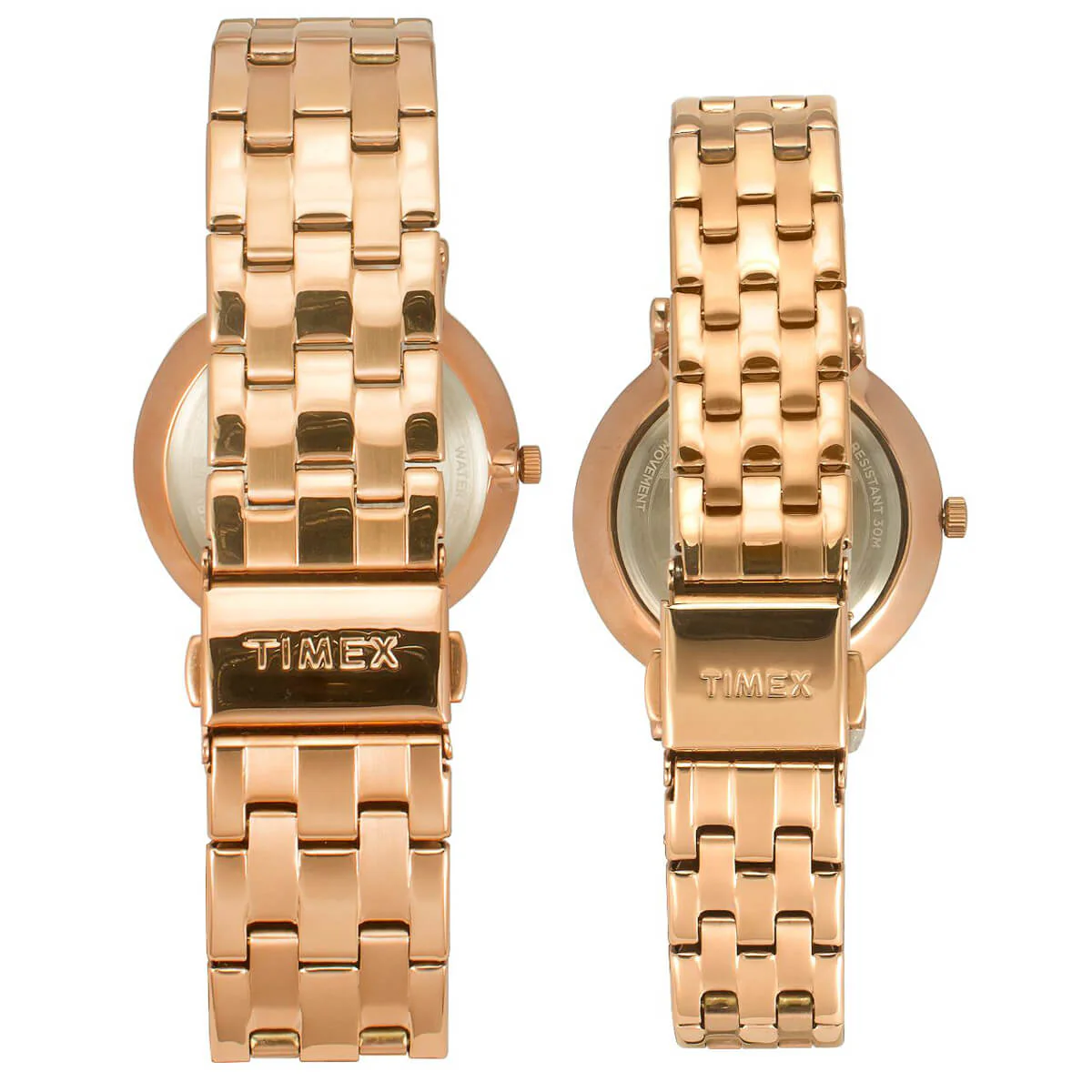 Timex Empera Pairs Silver Dial Round Case 10 Year Battery Life  Date Function Watch -TW00PR281 - Image 4