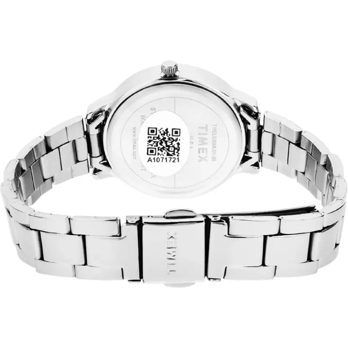 Timex Fashion Women's Silver Dial Round Case 3 Hands Function Watch -TWEL99SMU01 - Image 5