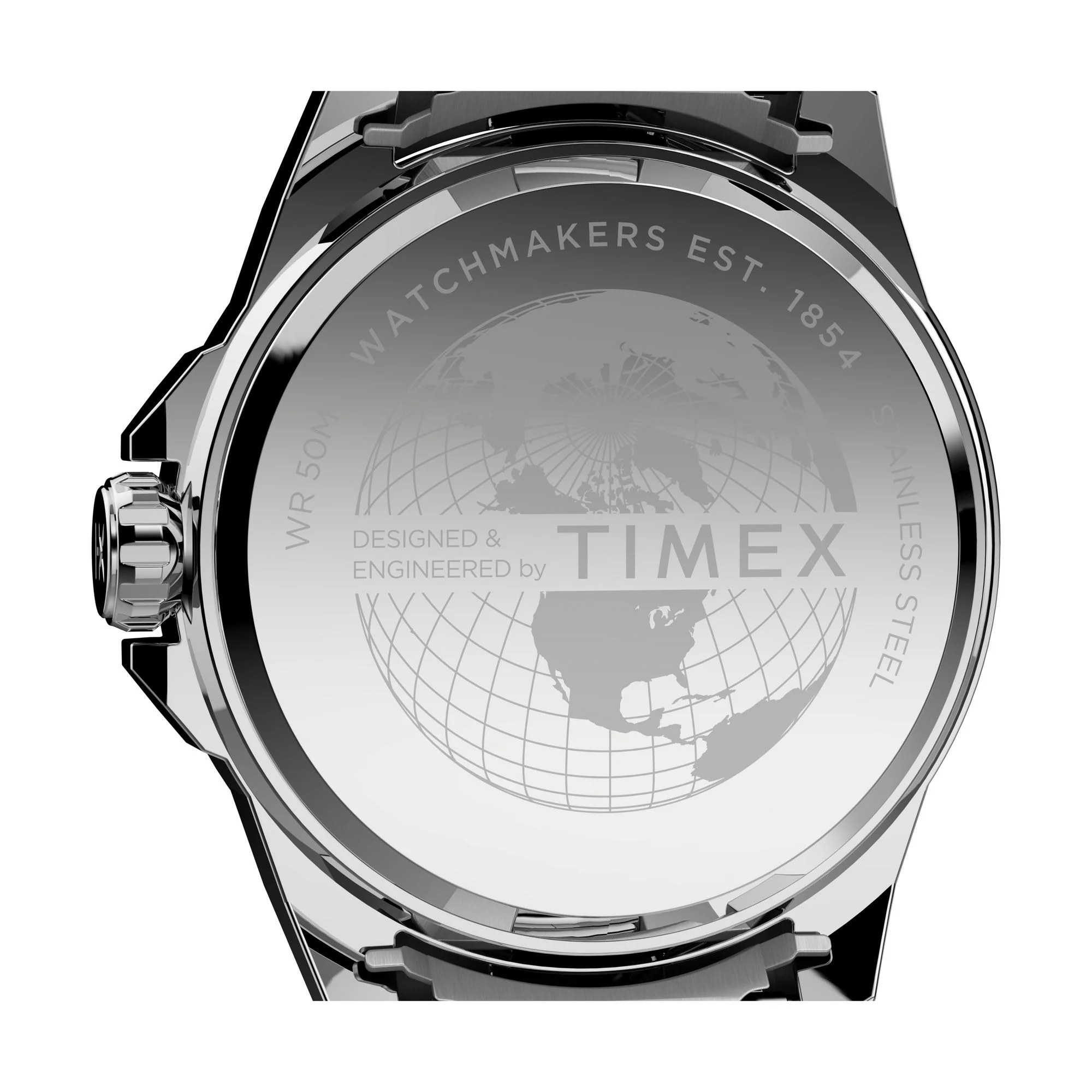 TIMEX Black Octogonal Dial Analog Men's Watch - TW2U14700UJ - Image 4