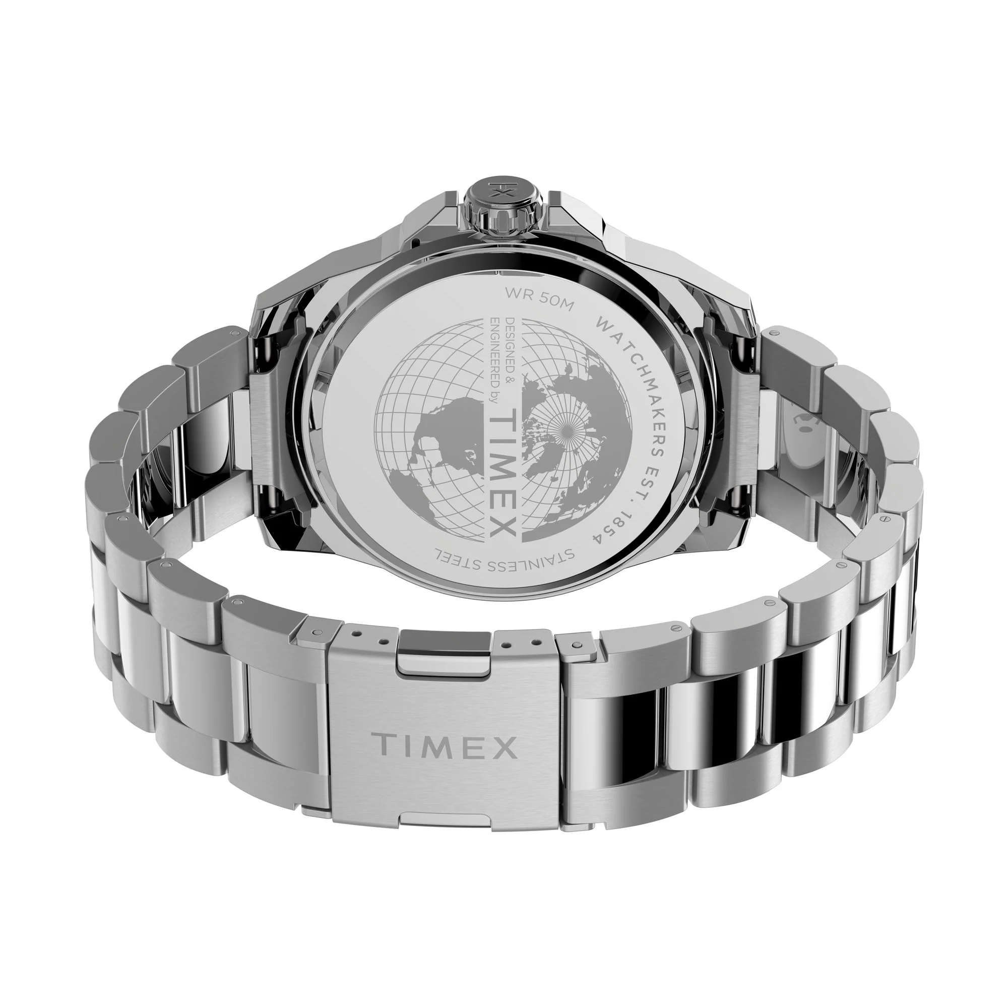 TIMEX Black Octogonal Dial Analog Men's Watch - TW2U14700UJ - Image 5