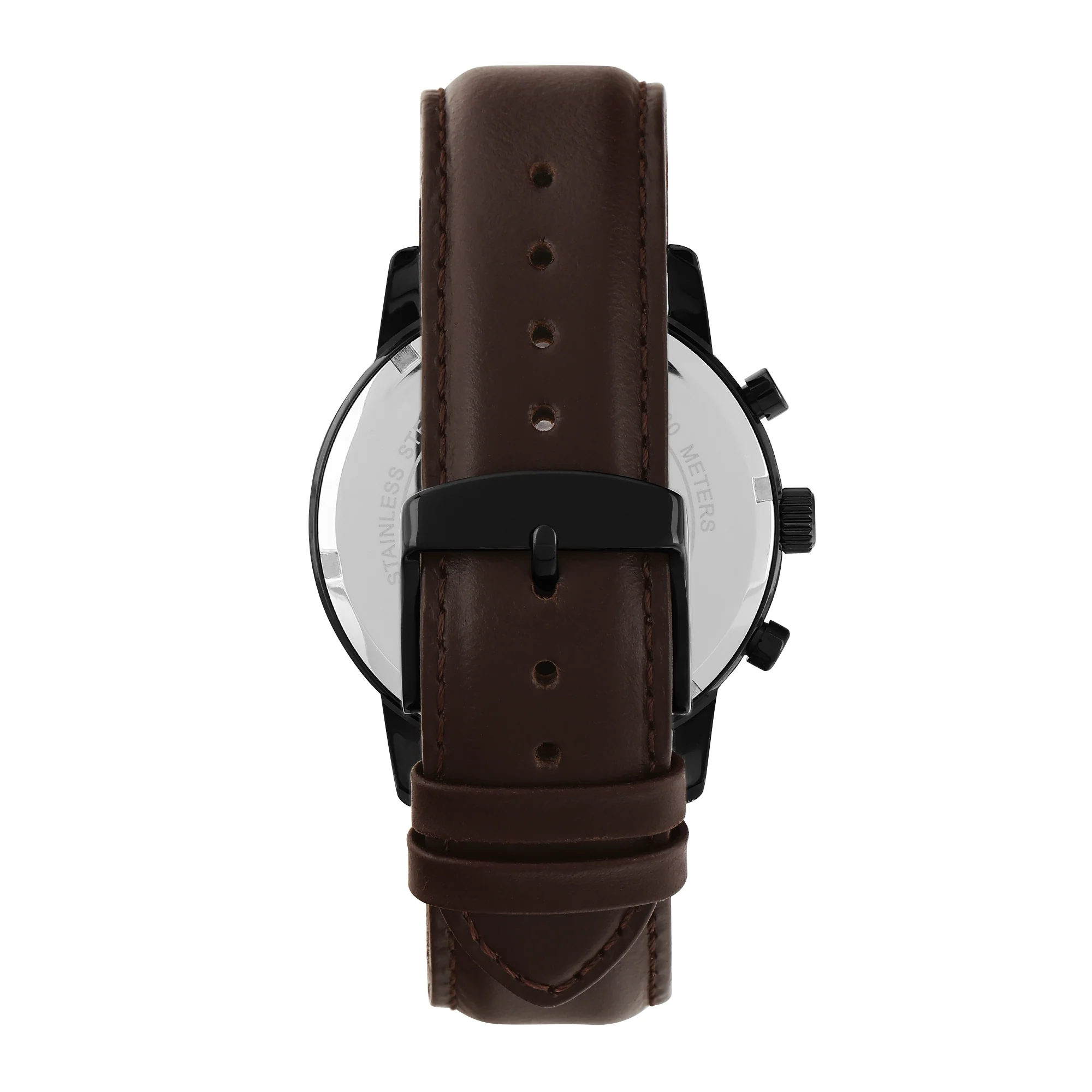 Timex Black Round Dial Analog Chronograph Men's Watch - TWEG294SMU01 - Image 3
