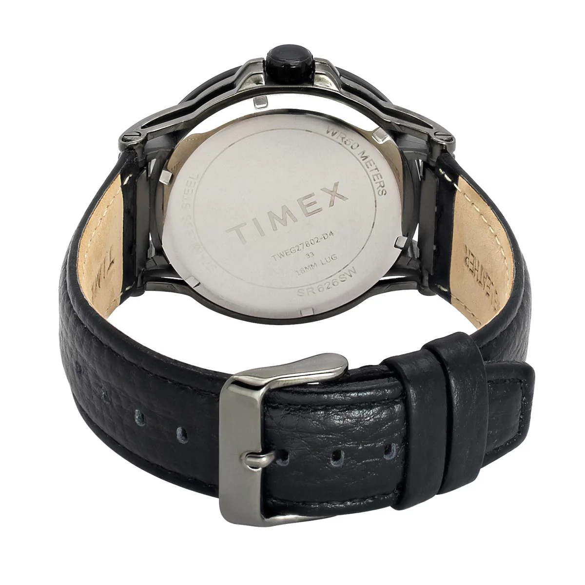 TIMEX Black Round Dial Analog Men's Watch - TWEG27802 - Image 3