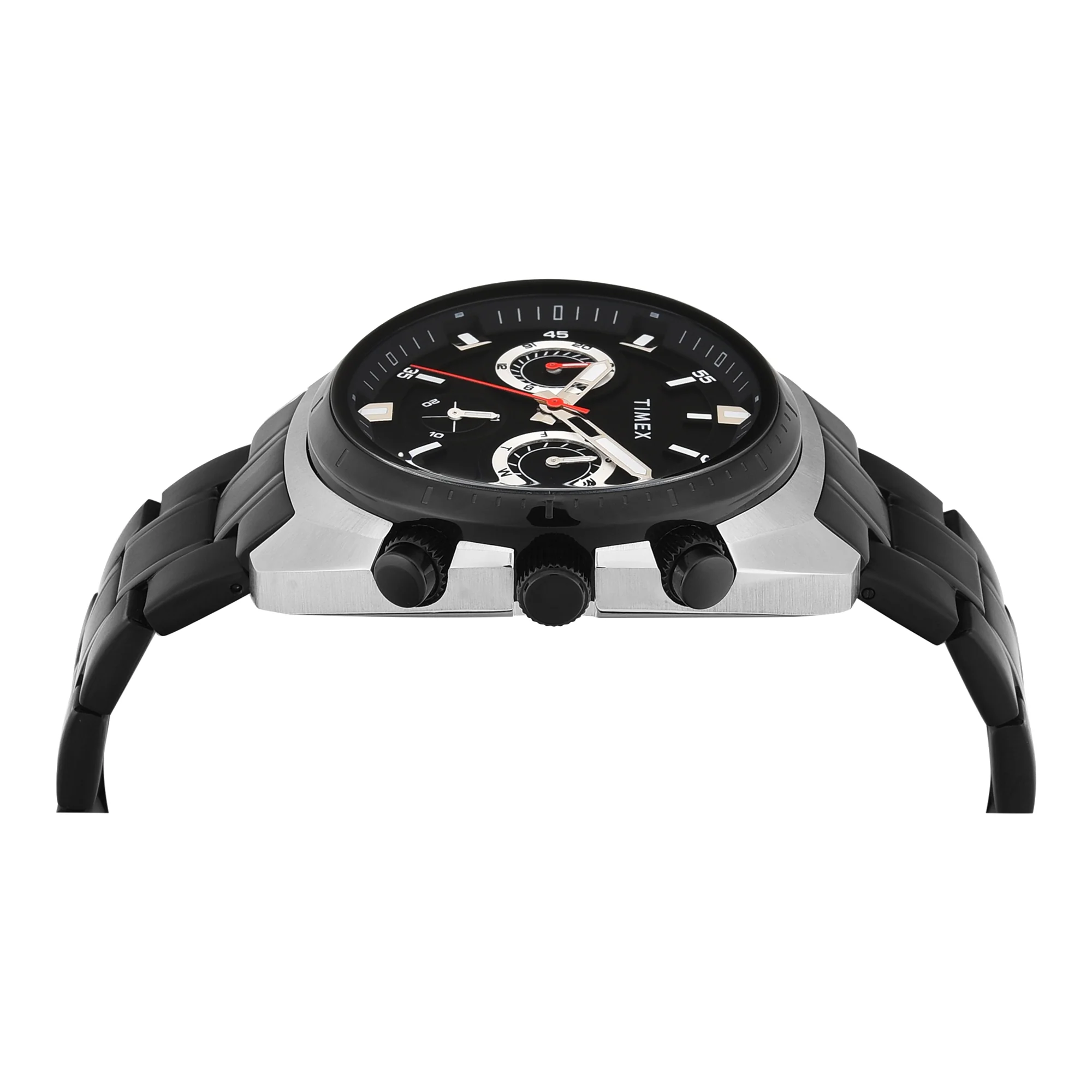 TIMEX Black Round Dial Analog Men's Watch - TWEG28202 - Image 3