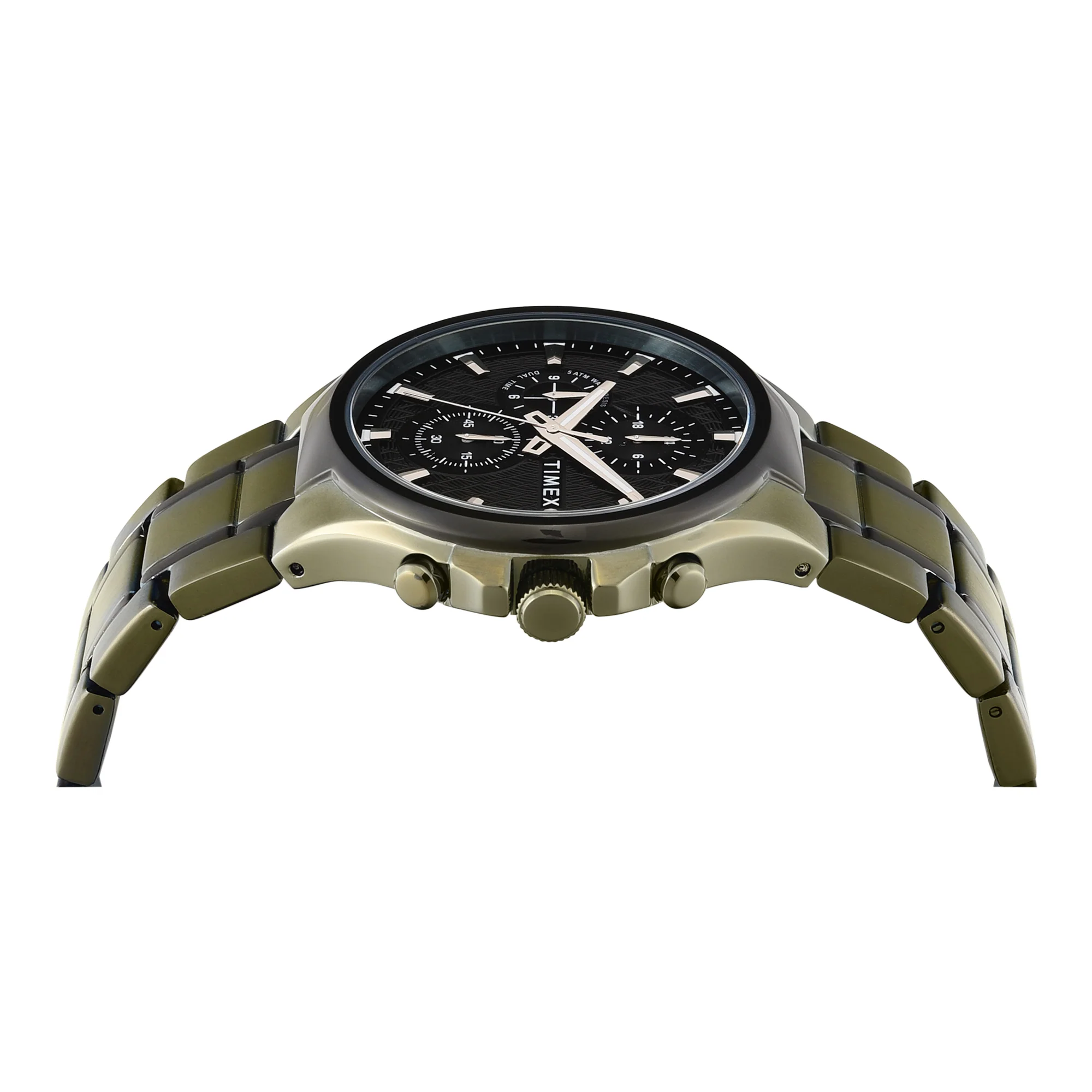 TIMEX Black Round Dial Analog Men's Watch - TWEG28302 - Image 4