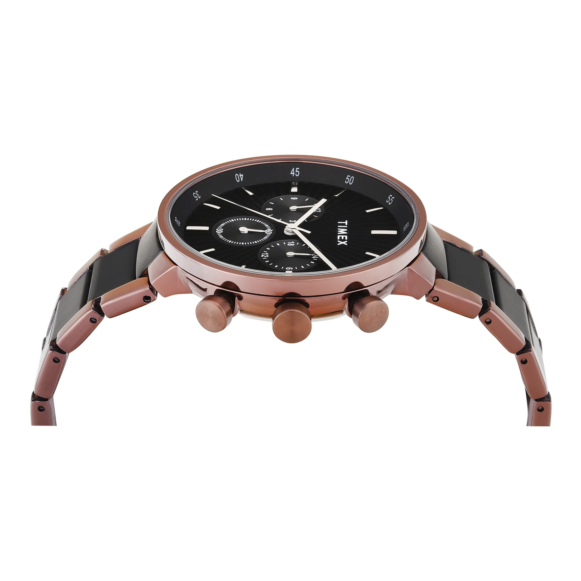 TIMEX Black Round Dial Analog Men's Watch - TWEG28403 - Image 5