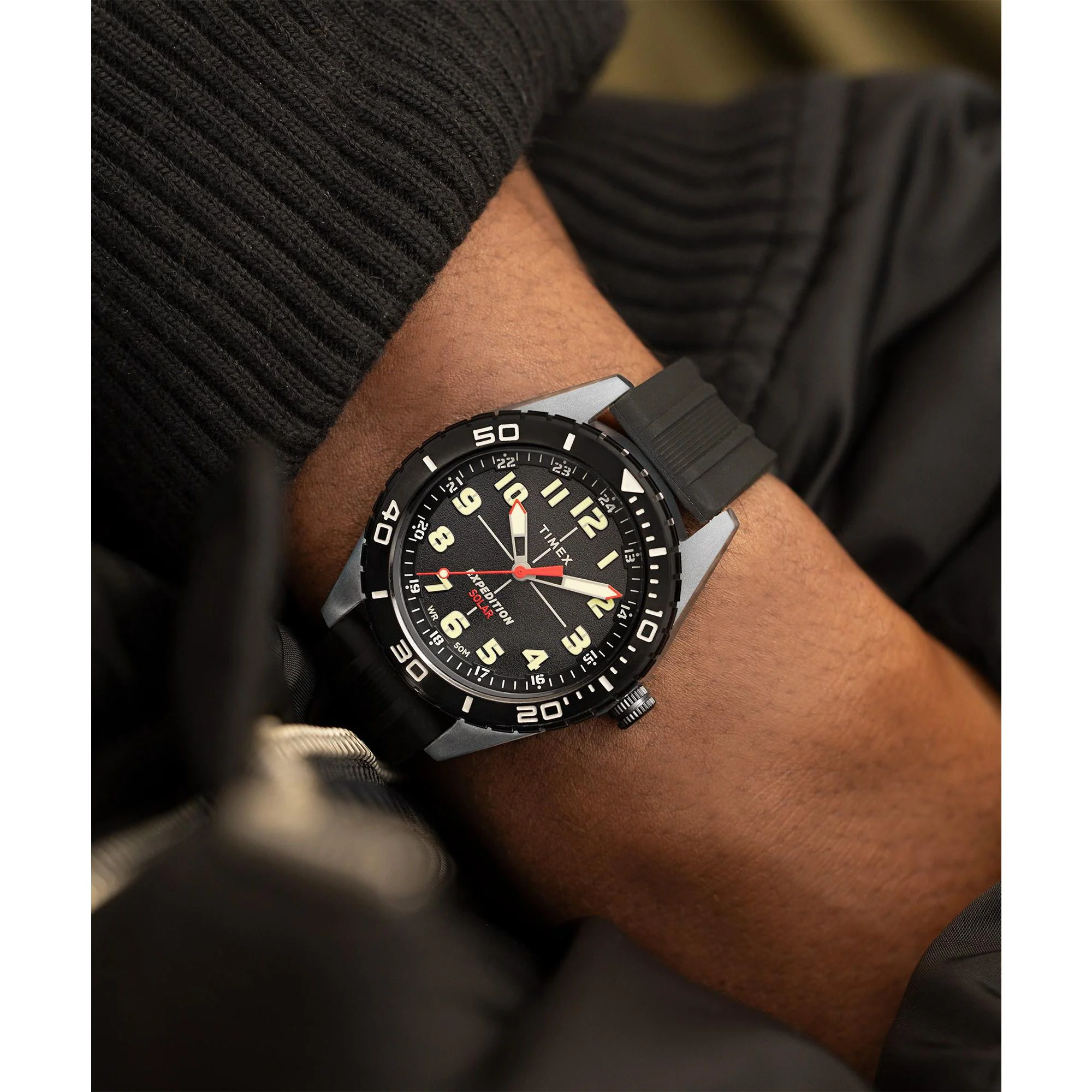 TIMEX Black Round Dial Analog Men's Watch - TW4B30800JQ - Image 8