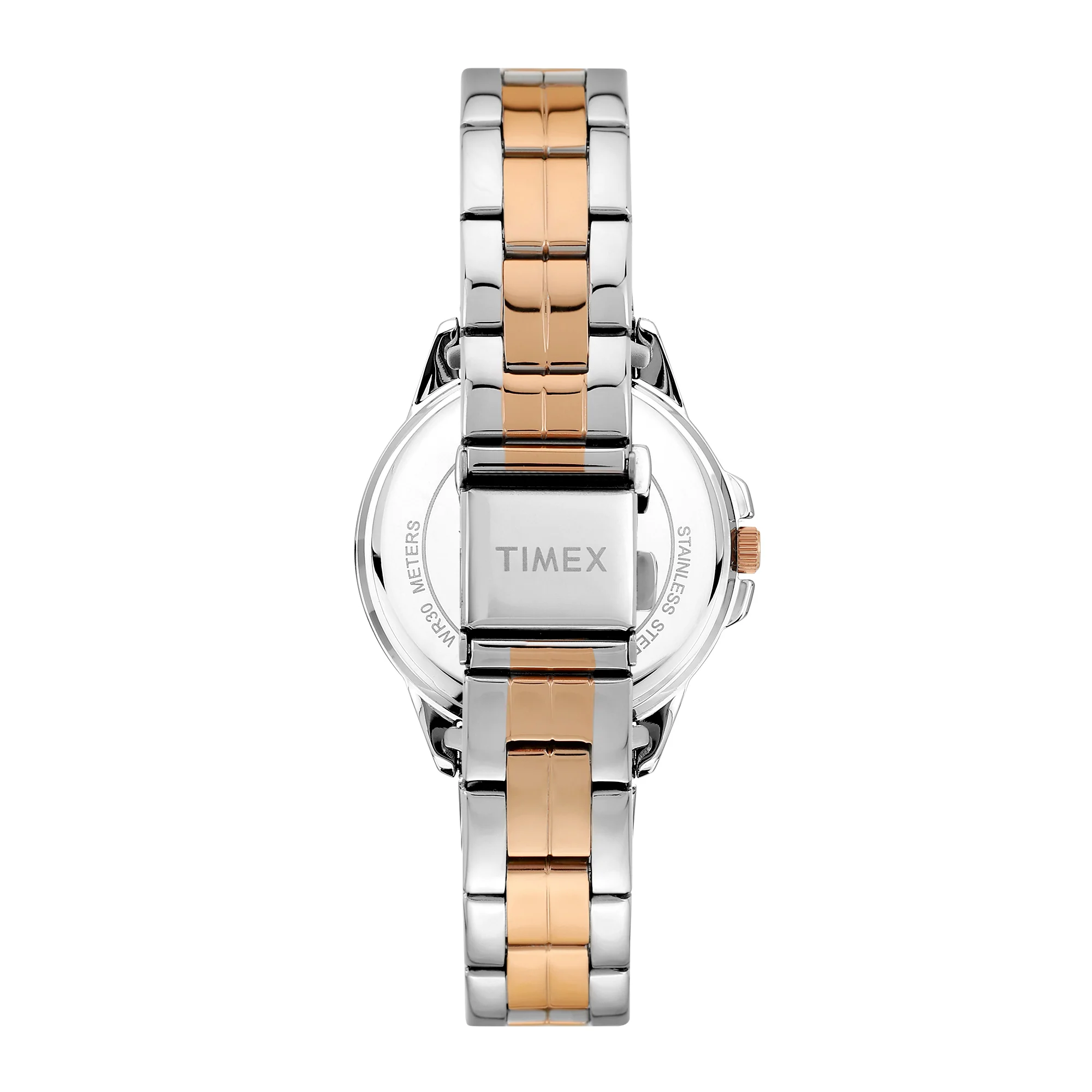 Timex Black Round Dial Analog Women's Watch - TWEL232SMU05 - Image 3
