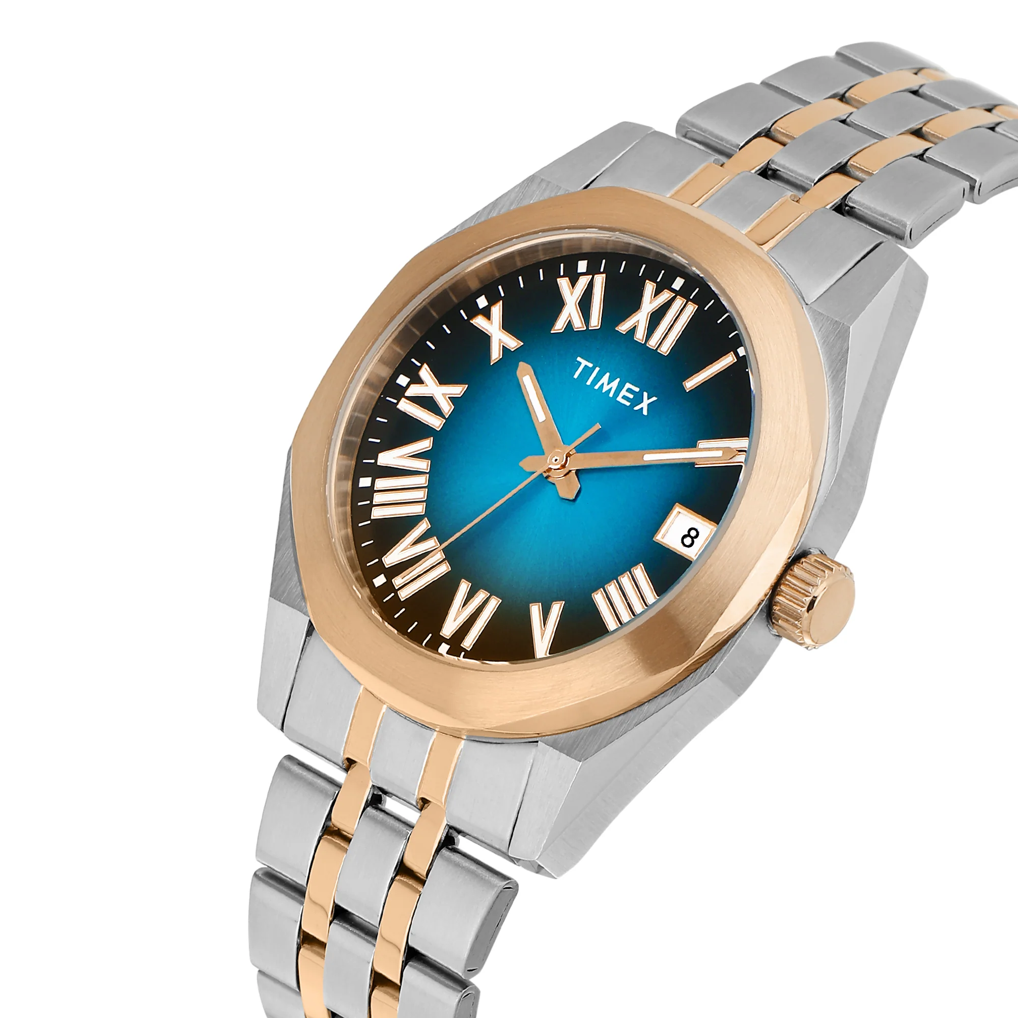 Timex Blue ombre Round Dial Analog Men's Watch - TWEG296SMU05 - Image 2