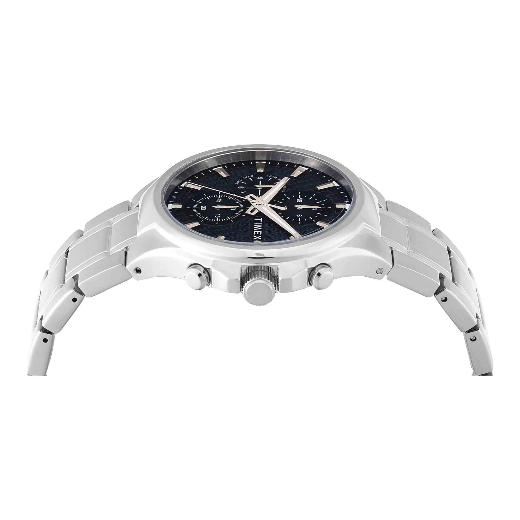 TIMEX Blue Round Dial Analog Men's Watch - TWEG28300 - Image 4