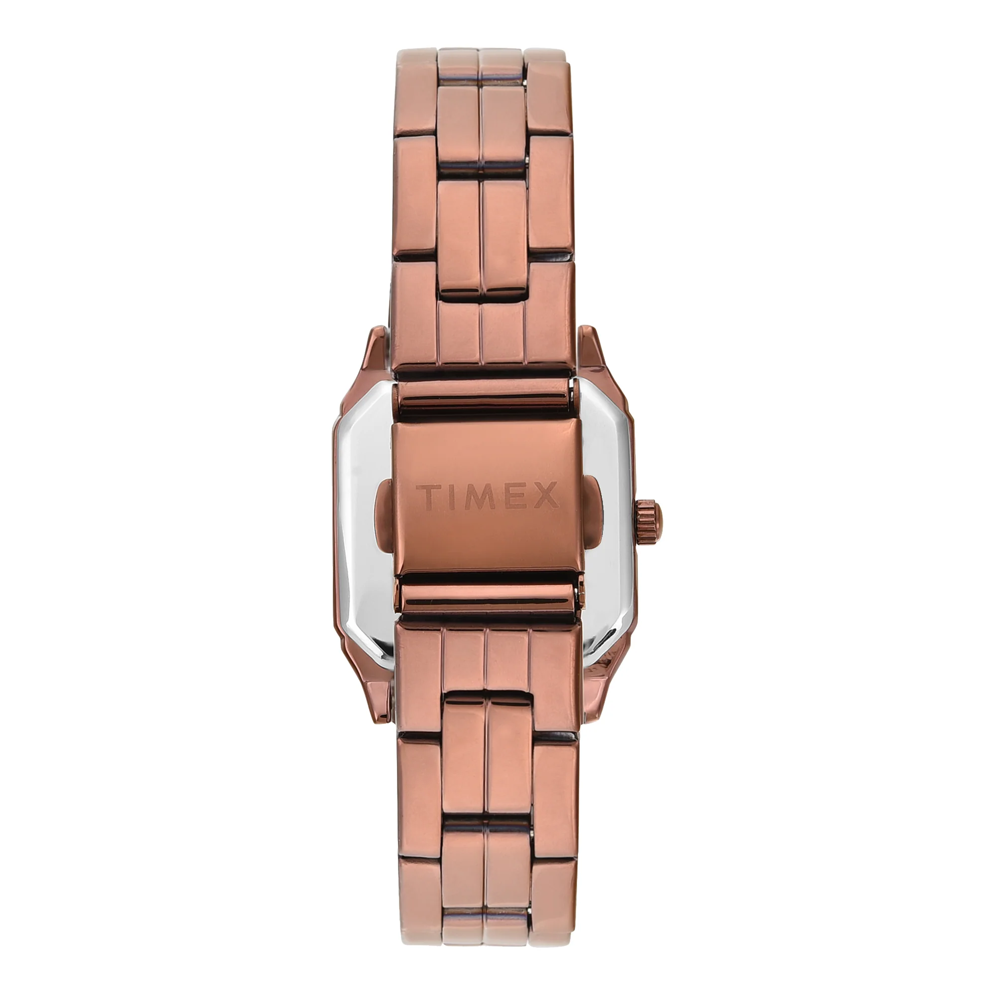 TIMEX Brown Rectangle Dial Analog Women's Watch - TWEL21803 - Image 6