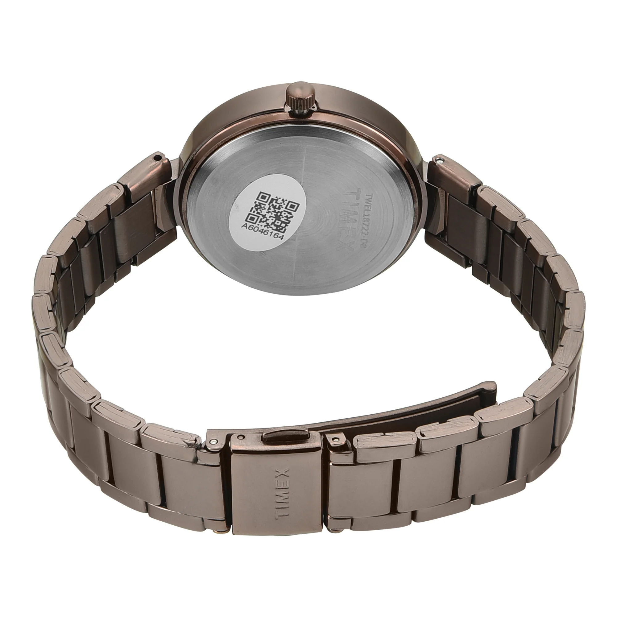 TIMEX Brown Round Dial Analog Women's Watch - TWEL18722 - Image 3