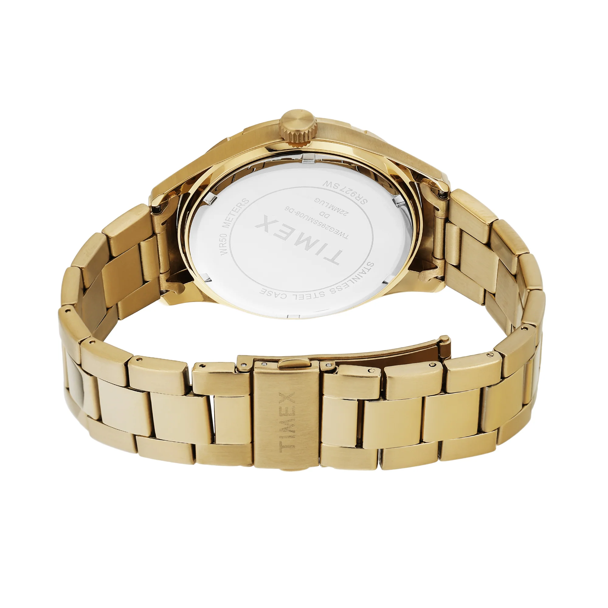 Timex Champagne Round Dial Analog Men's Watch - TWEG295SMU08 - Image 4