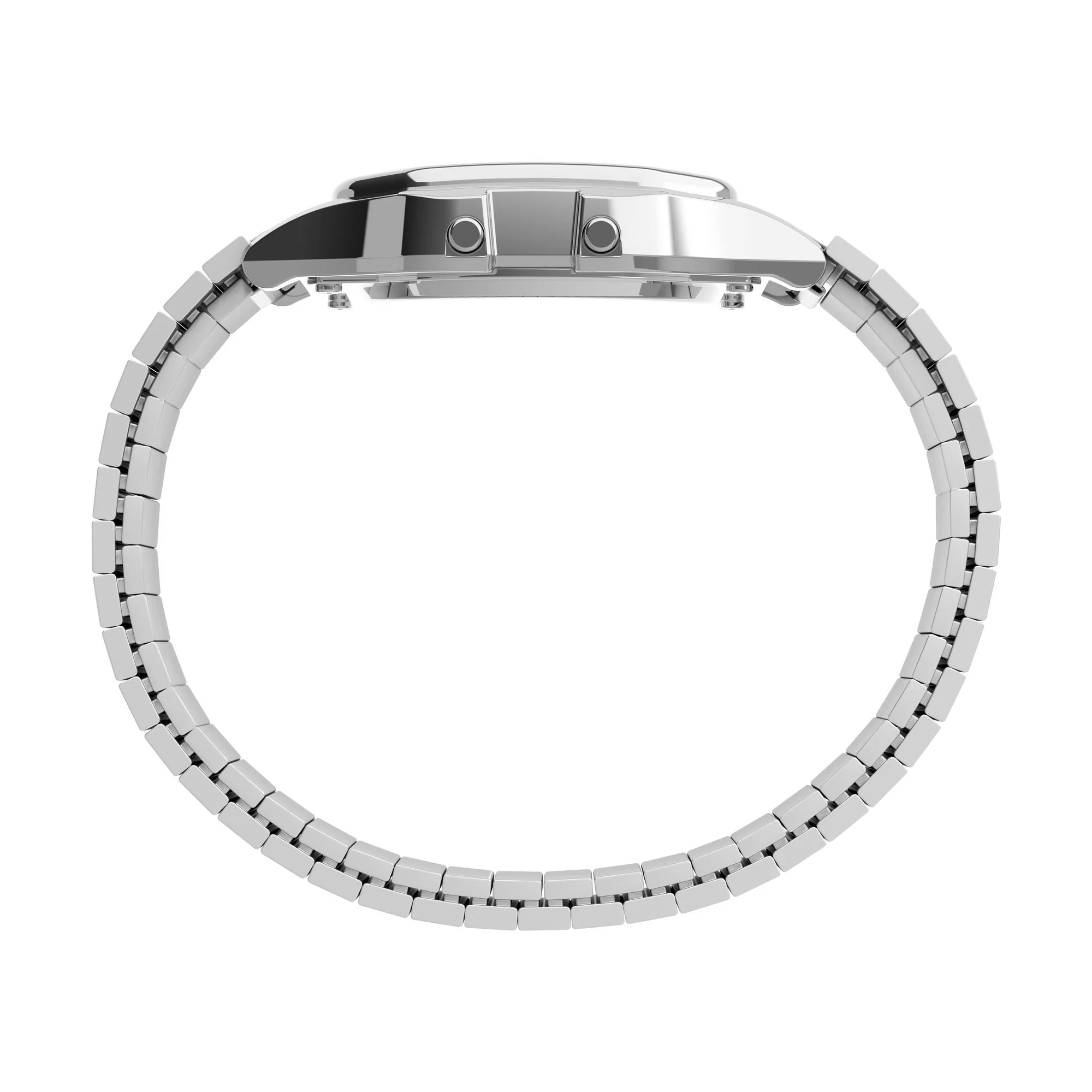 TIMEX Classic Grey Square Dial Digital Men's Watch - T78587UJ - Image 2