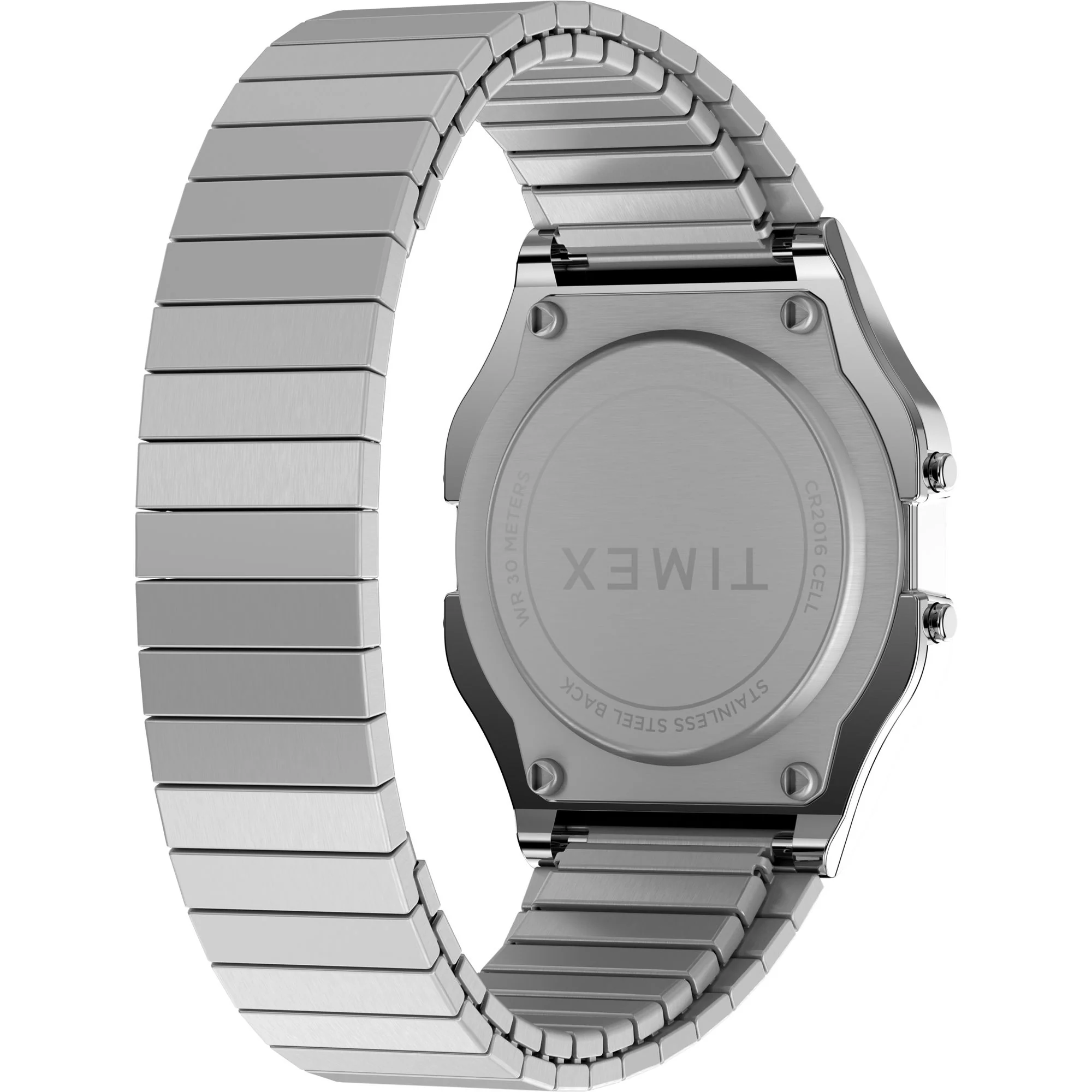 TIMEX Classic Grey Square Dial Digital Men's Watch - T78587UJ - Image 5