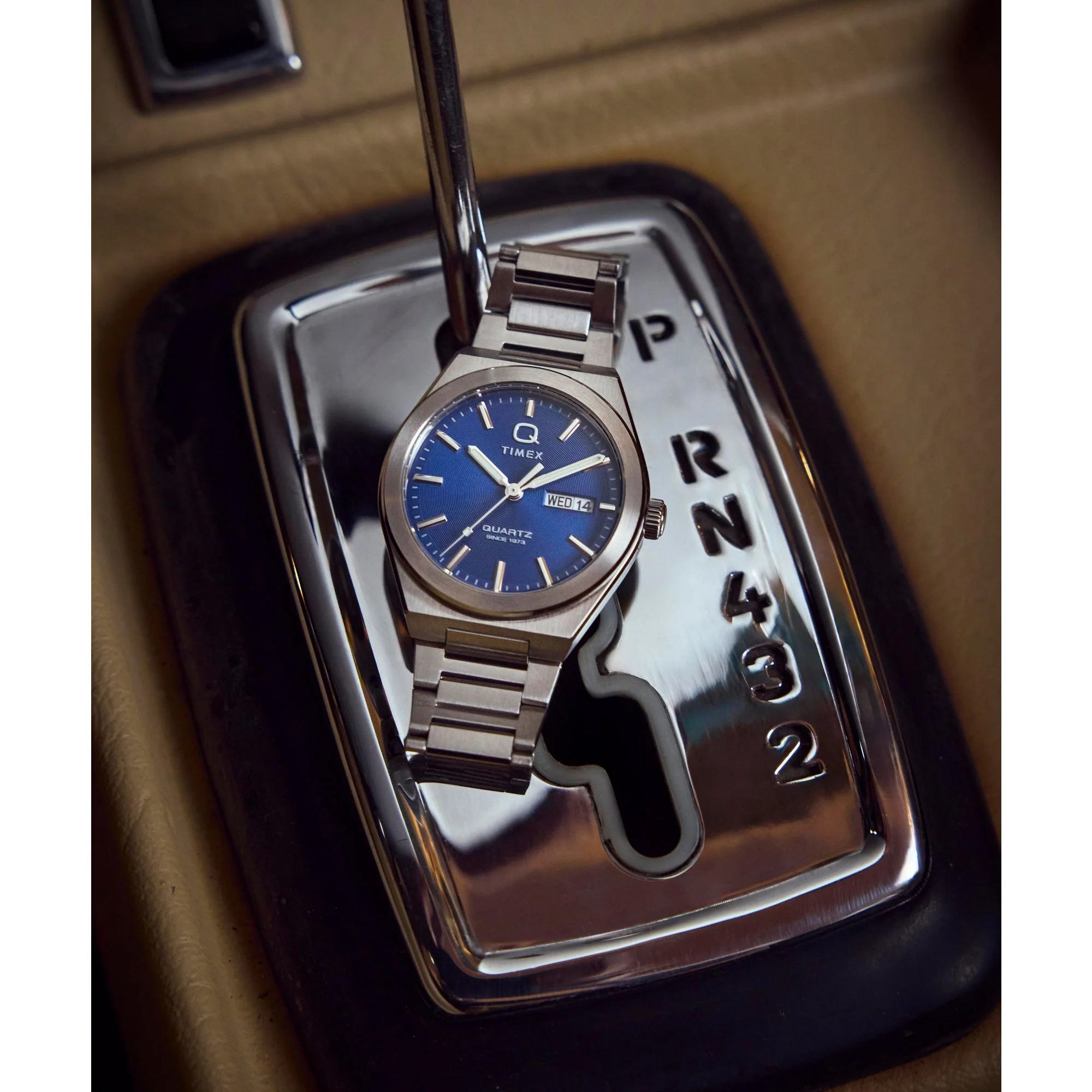 TIMEX Continental Blue Round Dial Analog Men's Watch - TW2Y25100UJ - Image 6