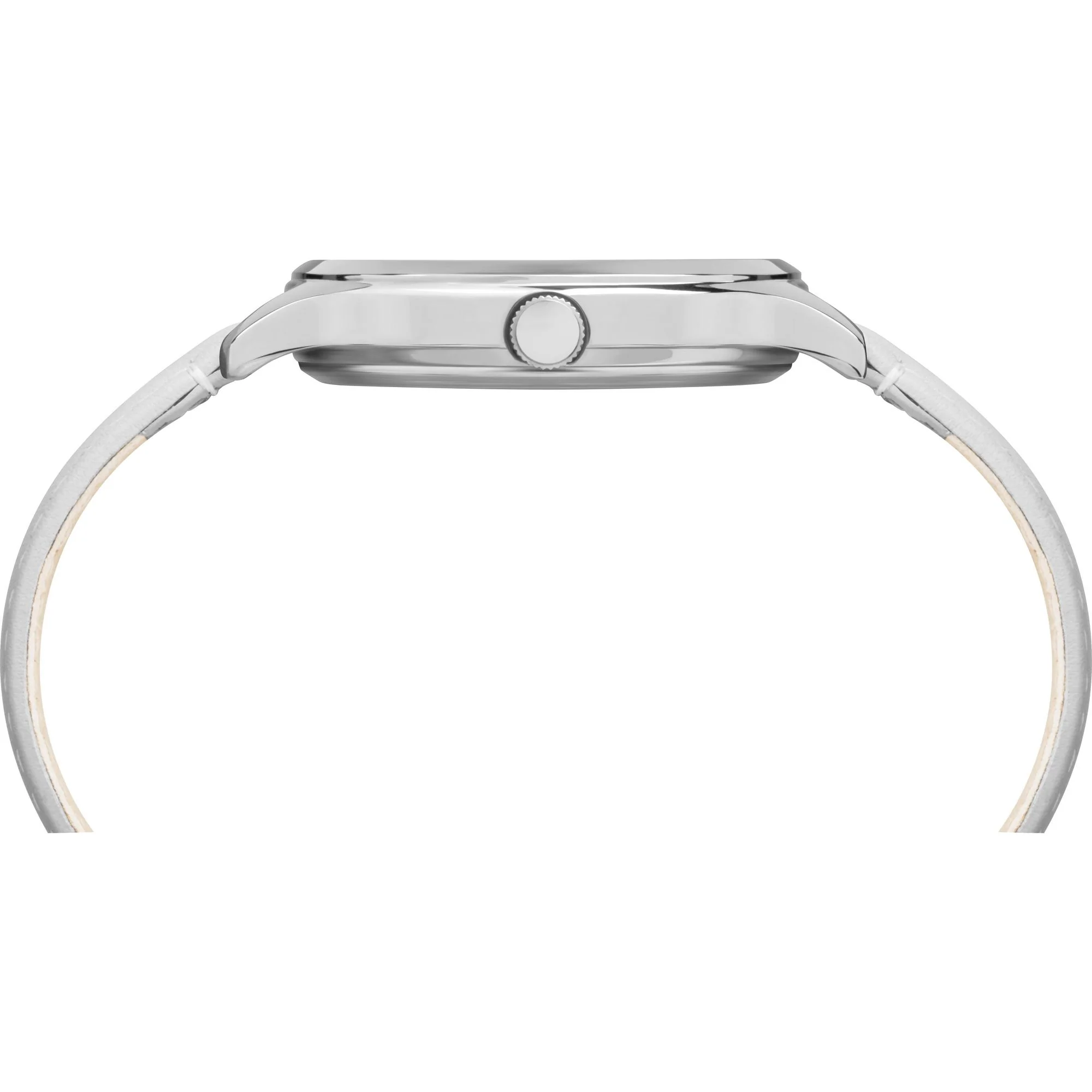 TIMEX Crystal Women White Round Dial Analog Watch - TW2R66800UJ - Image 2