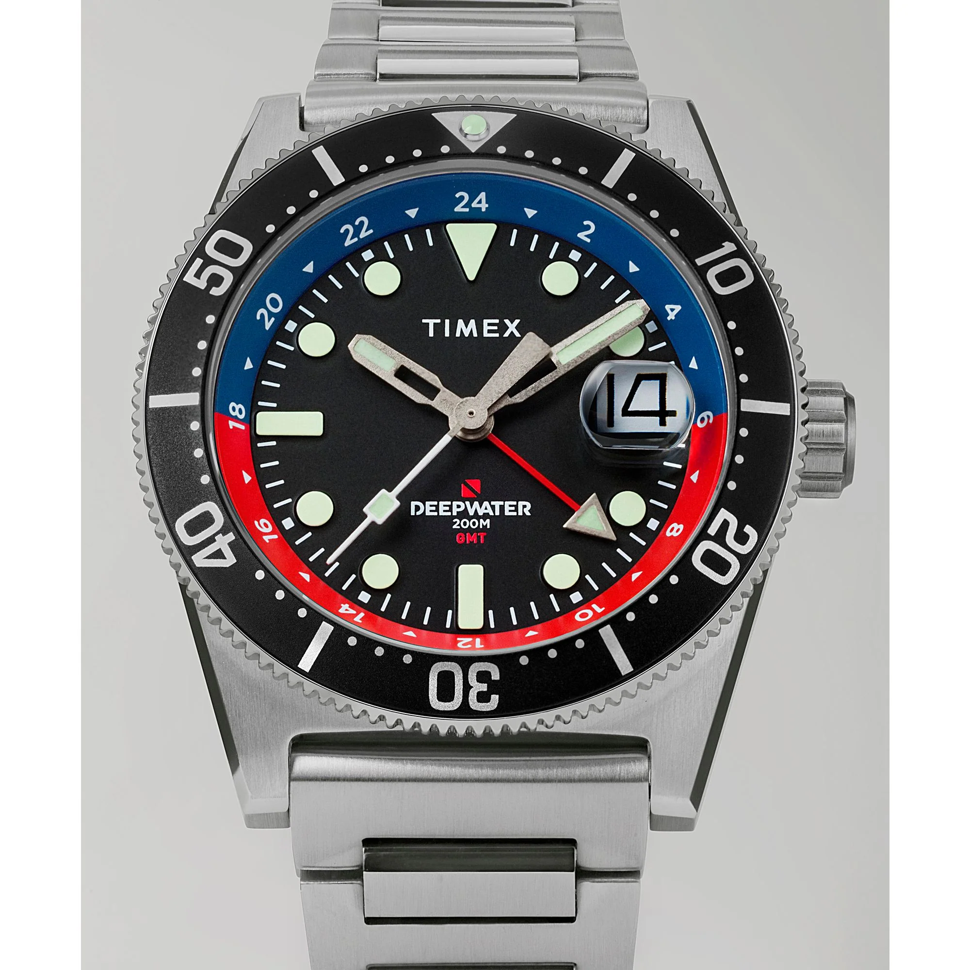 TIMEX Deep Water Men Black Round Dial Analog Watch - TW2W95300UJ - Image 2