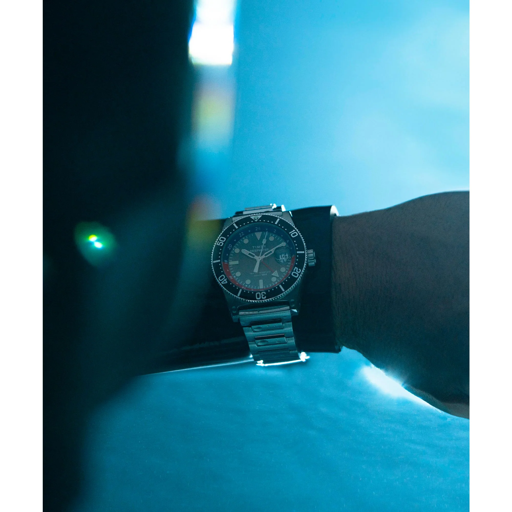 TIMEX Deep Water Men Black Round Dial Analog Watch - TW2W95300UJ - Image 8