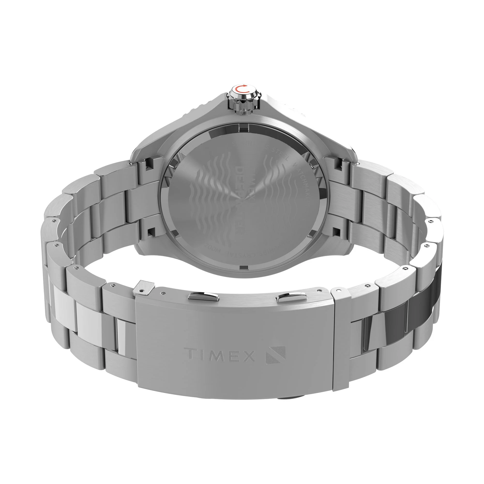 TIMEX Deep Water Meridian Black Round Dial Analog Men's Watch - TW2W82000UJ - Image 5