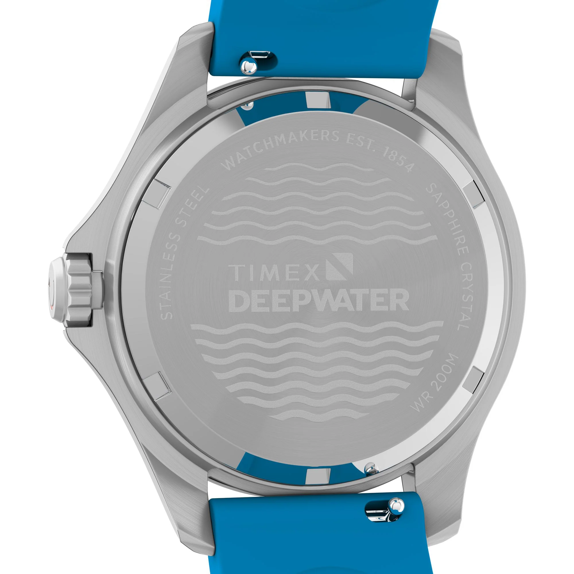 TIMEX Deep Water Meridian Blue Round Dial Analog Unisex's Watch - TW2Y40400UJ - Image 4