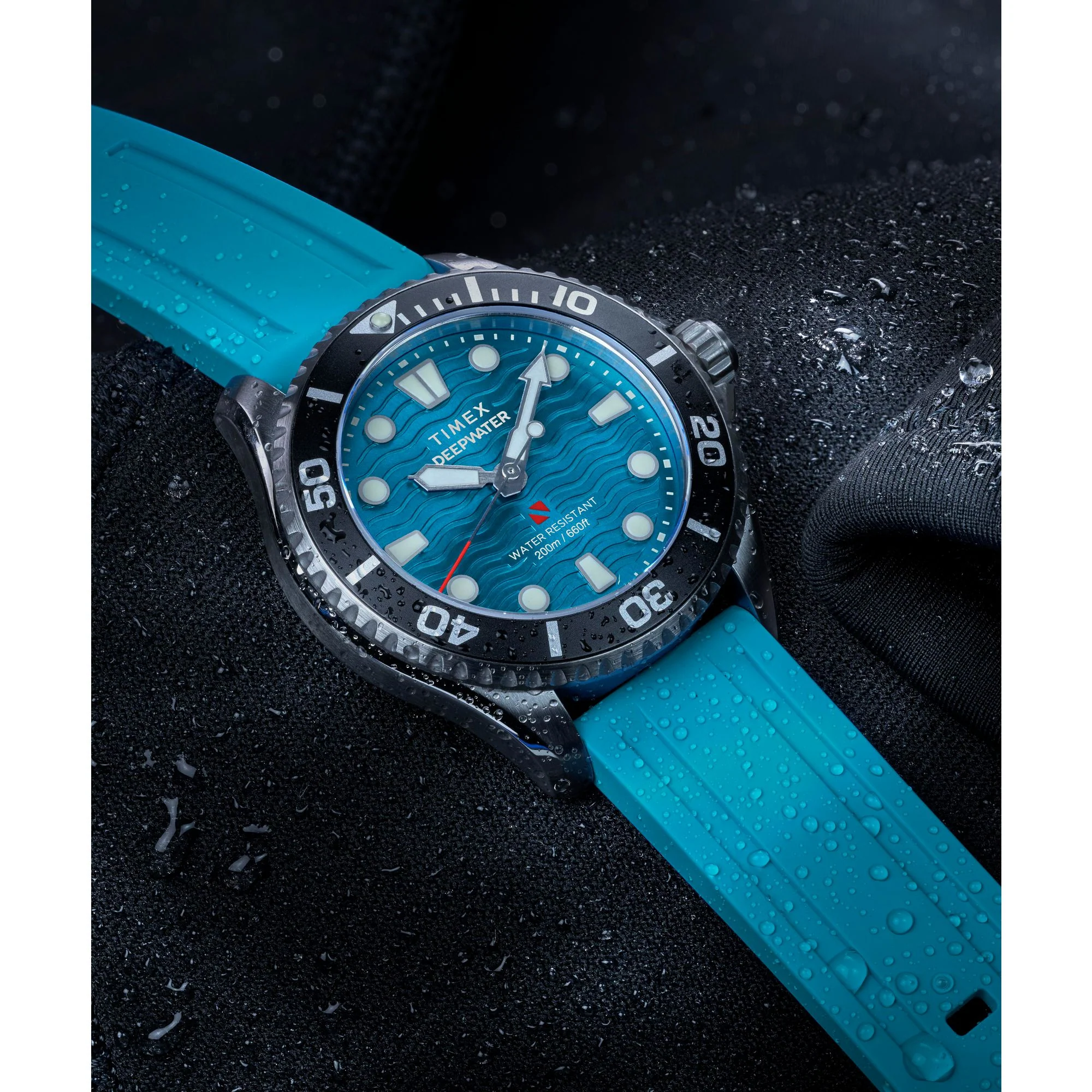 TIMEX Deep Water Meridian Blue Round Dial Analog Unisex's Watch - TW2Y40400UJ - Image 6