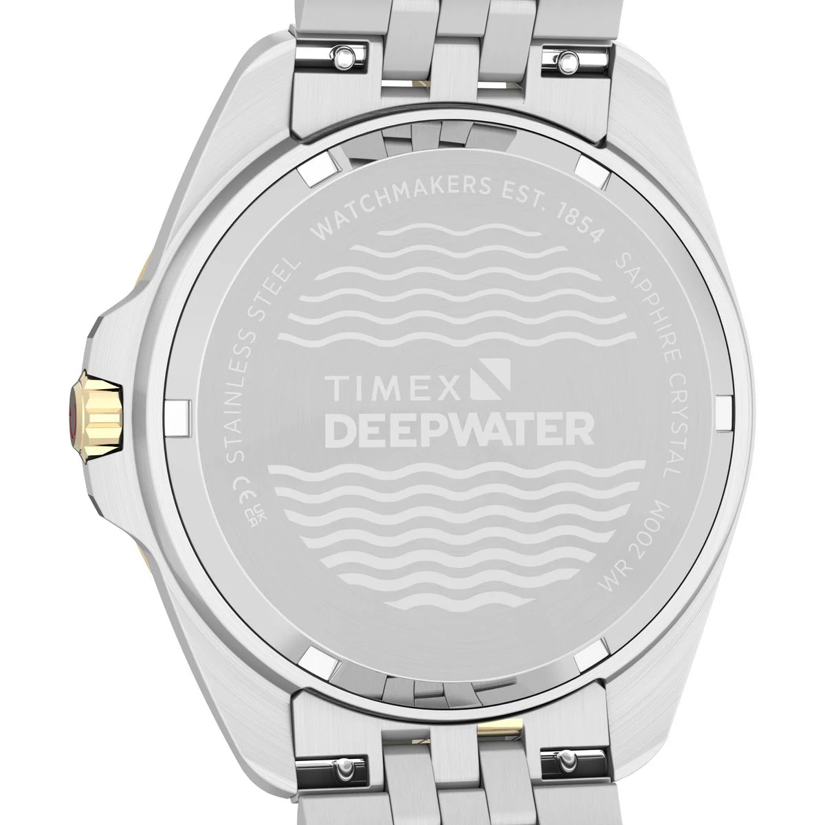 Timex Deepwater Arctic Round 41mm Black Dial Analog Men Watch - TW2Y64700IK - Image 4
