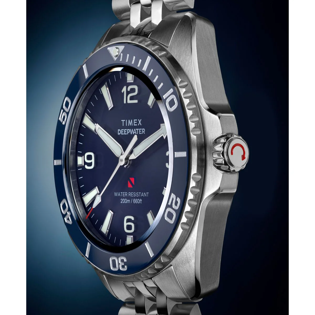 Timex Deepwater Arctic Round 41mm Blue Dial Analog Men Watch - TW2Y64600IK - Image 7