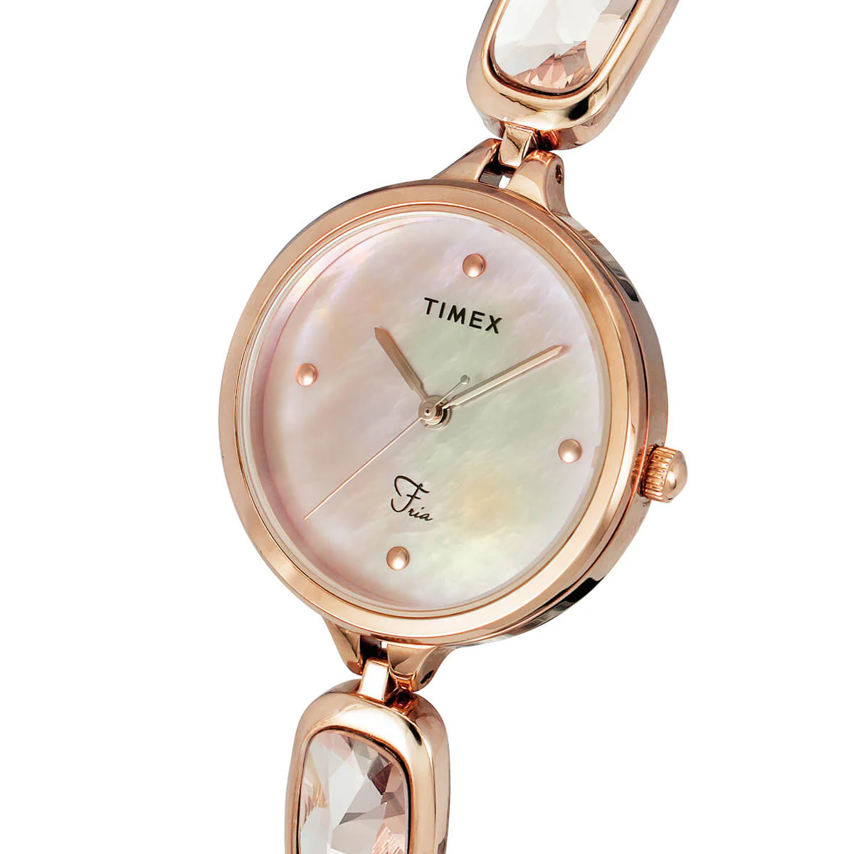 Timex Fria Women Pink Round Analog Watch - TWEL15902 - Image 2