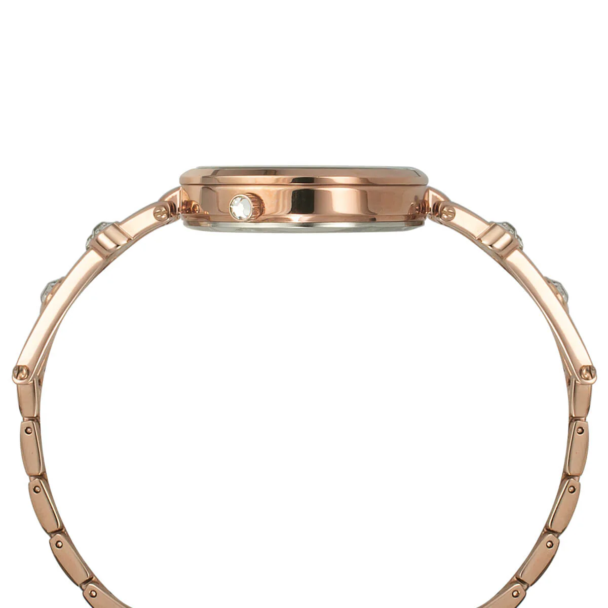 Timex Fria Women Silver Round Analog Watch - TWEL16000 - Image 4