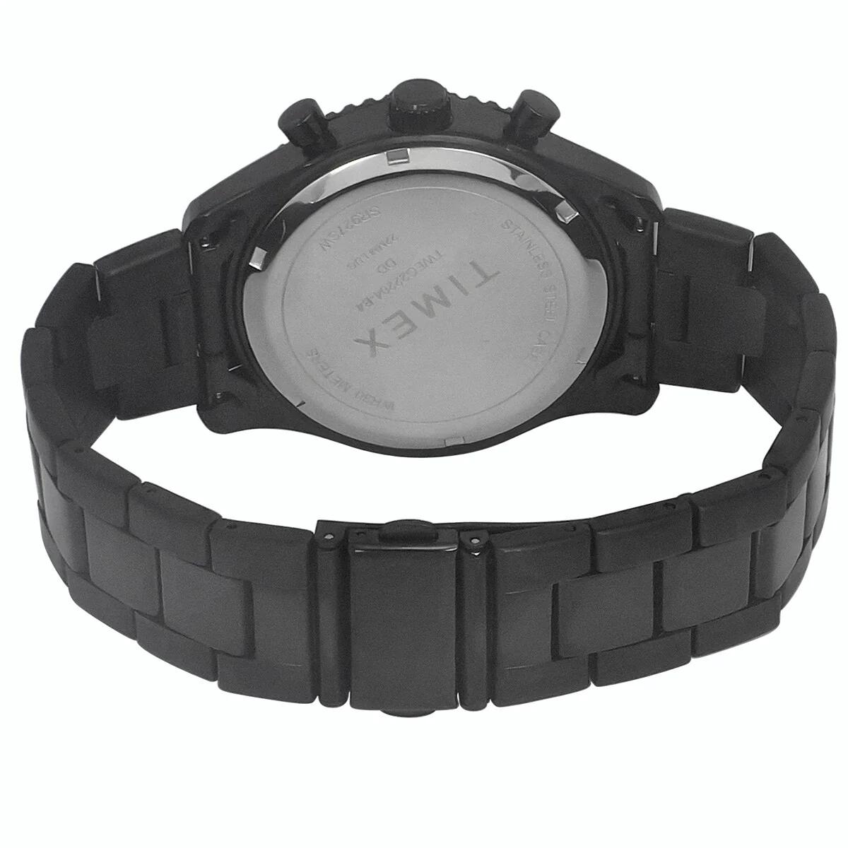 Timex E-Class Premium-Sport Collection Multifunction Men Analog Black Dial Coloured Quartz Watch, Round Dial with 43 mm Case Width - TWEG22204 - Image 3