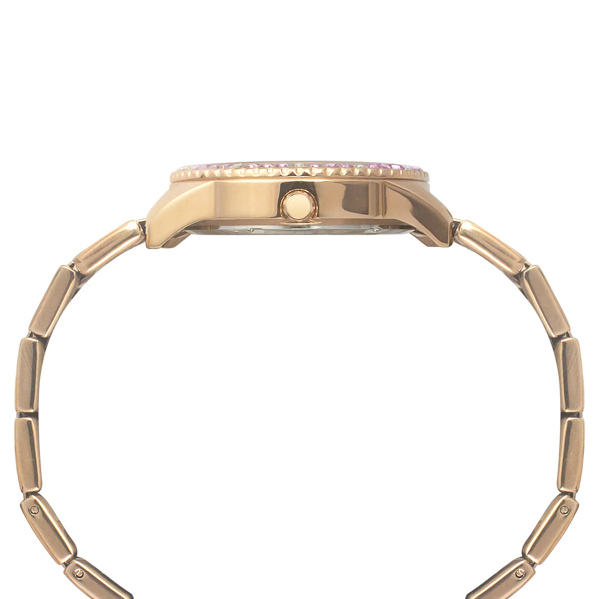 Timex E-Class Premium-Sport Collection Multifunction Women Analog Rose Gold Dial Coloured Quartz Watch, Round Dial with 36 mm Case Width - TWEL16801 - Image 5