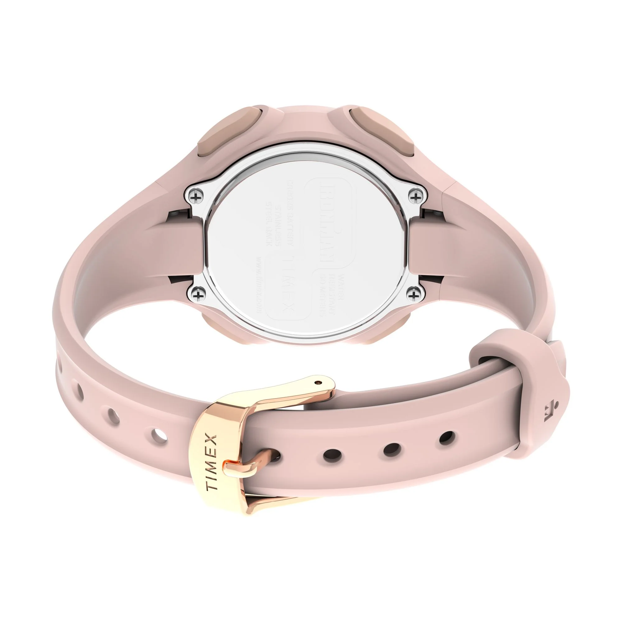 TIMEX E30 Grey Oval Dial Digital Women's Watch - TW2W17400JQ - Image 5