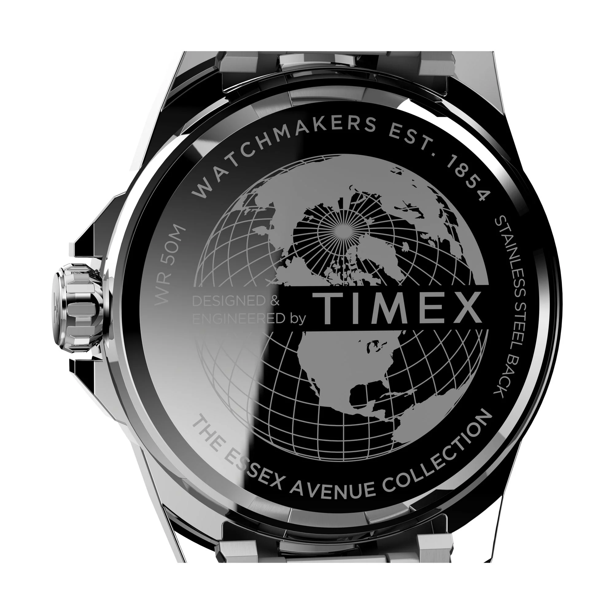 Timex Essex Round 44mm Blue Dial Analog Men Watch - TW2V43300UJ - Image 4