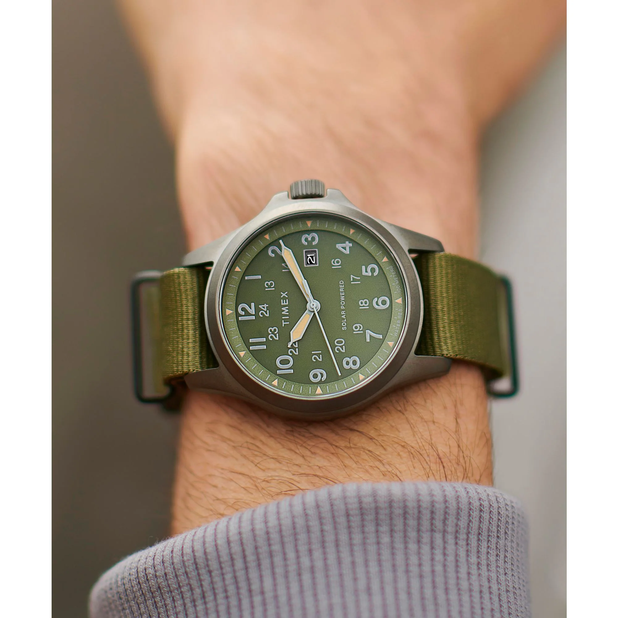 TIMEX Expedition North Green Round Dial Analog Men's Watch - TW2V03700X6 - Image 6