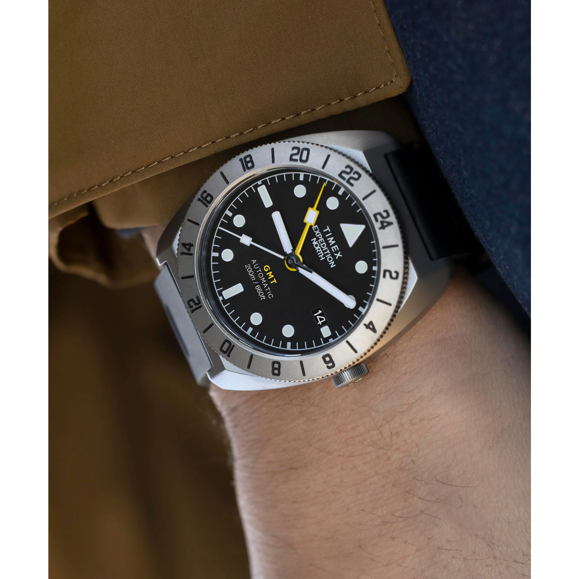 TIMEX Expedition North Men Black Round Dial Automatic Analog Watch - TW2W53000UJ - Image 3