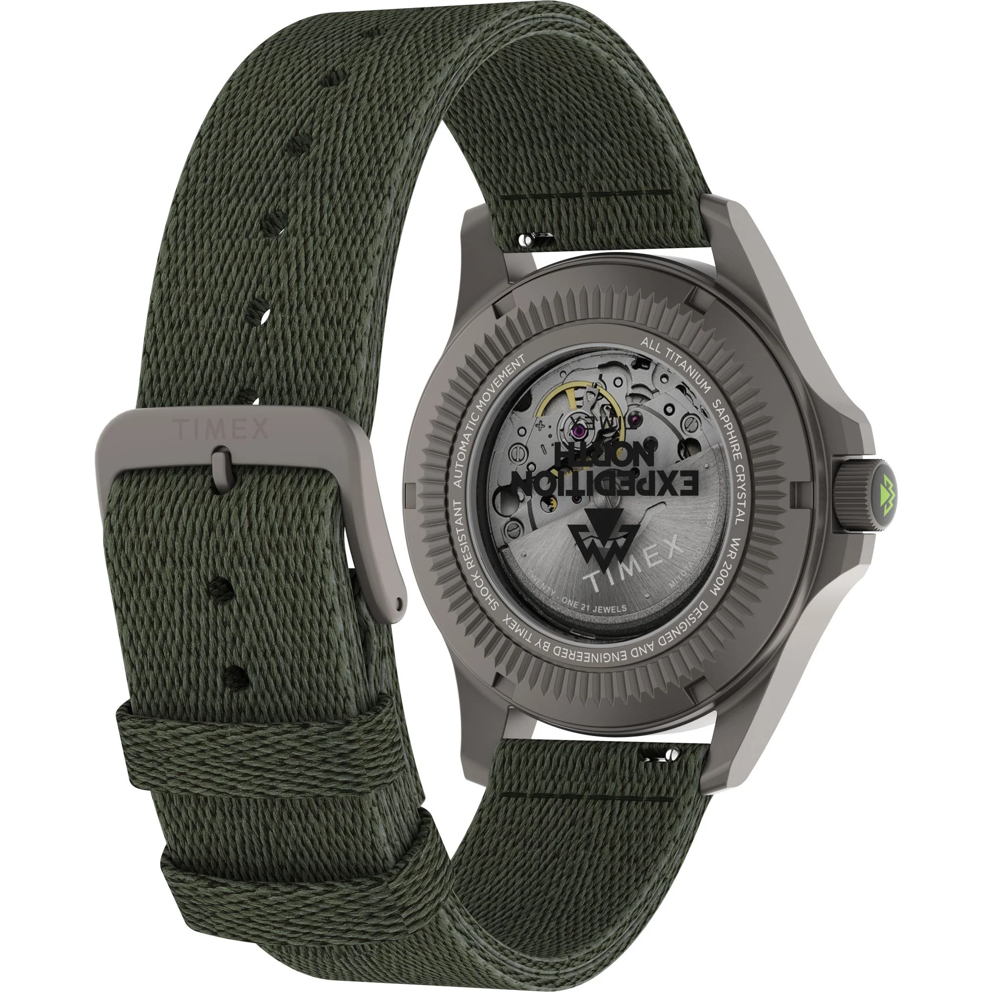 TIMEX Expedition North Men Gray Round Dial Automatic Analog Watch - TW2V95300X6 - Image 7