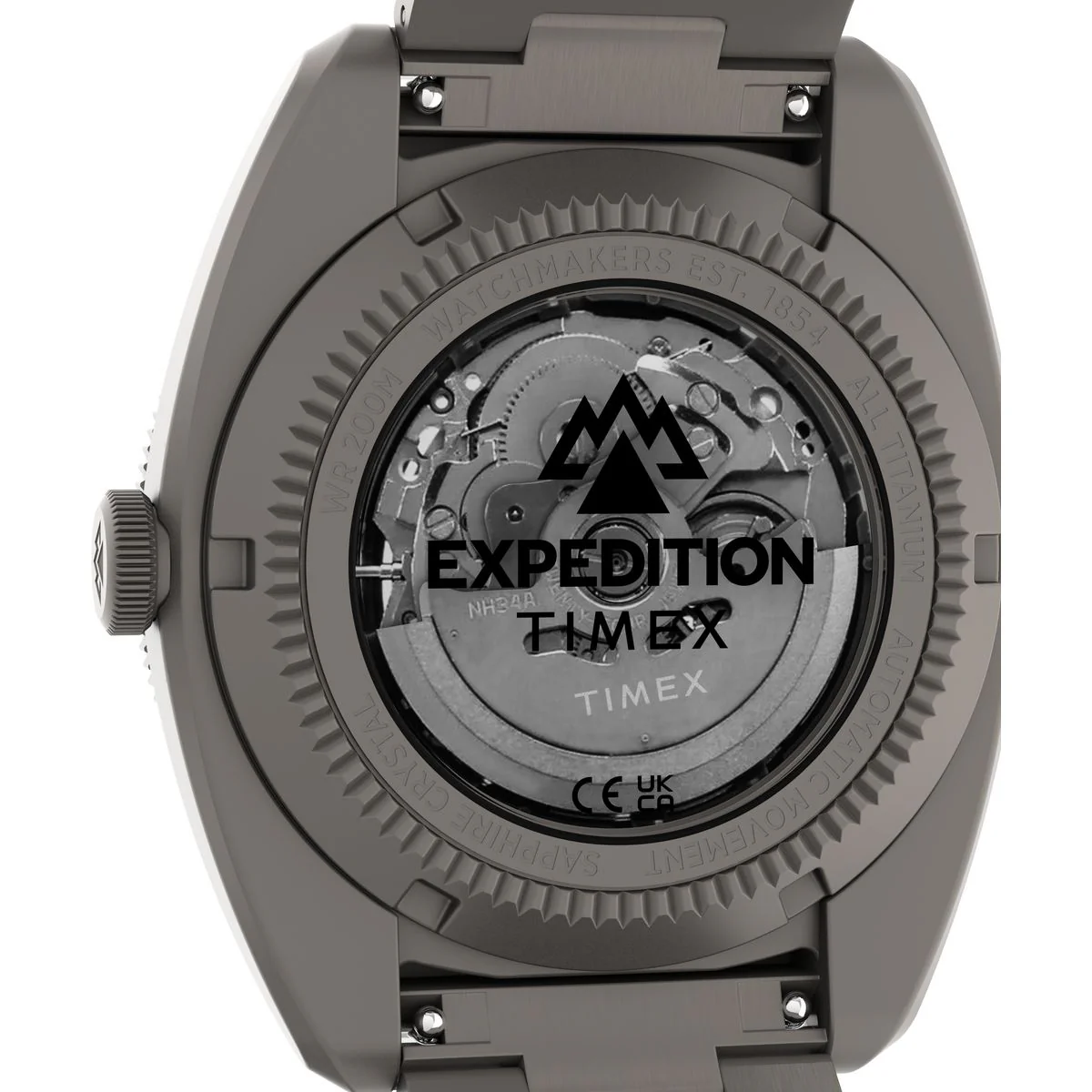 Timex Expedition Tonneau 41mm Black Dial Mechanical Automatic Men Watch - TW2Y63500UJ - Image 4
