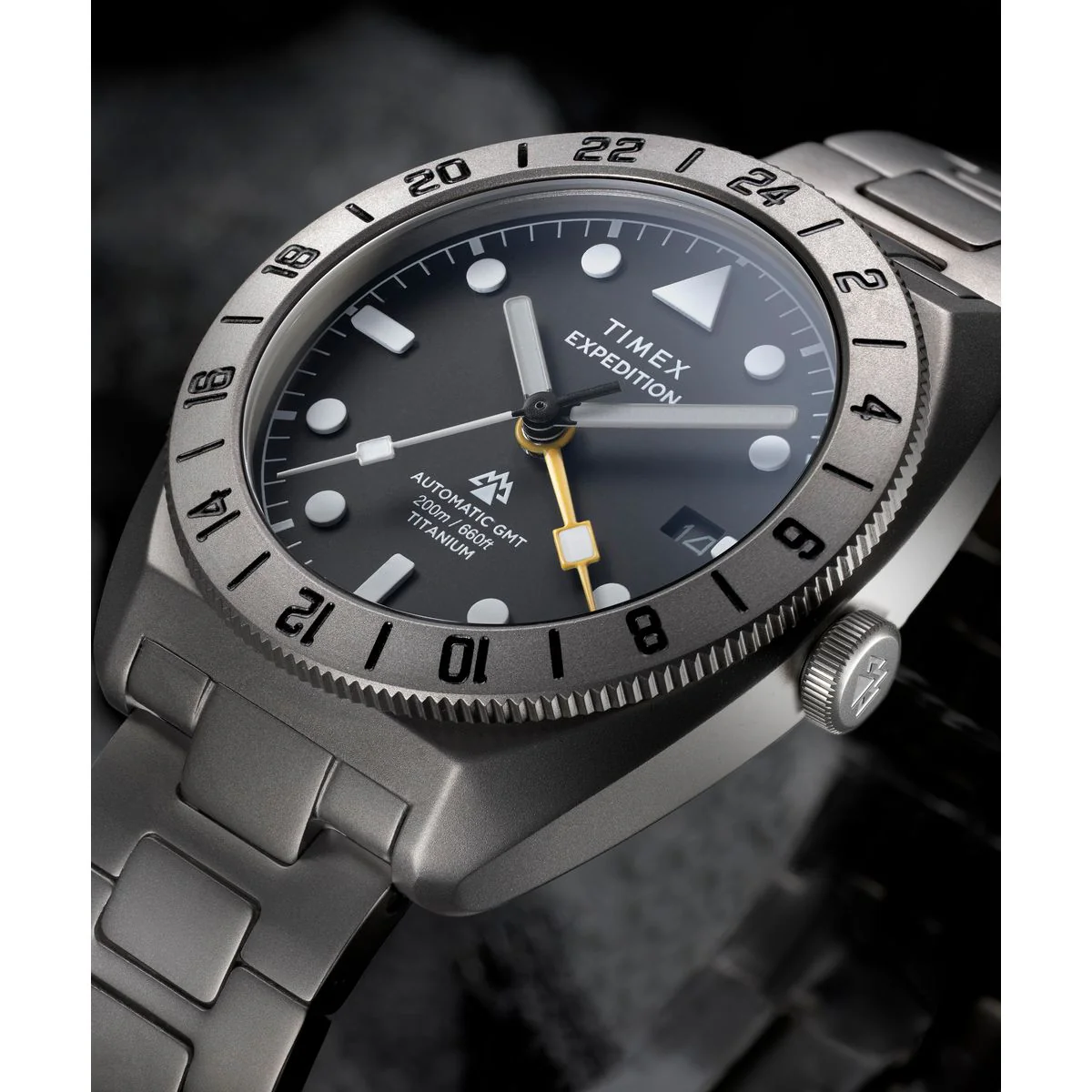 Timex Expedition Tonneau 41mm Black Dial Mechanical Automatic Men Watch - TW2Y63500UJ - Image 7