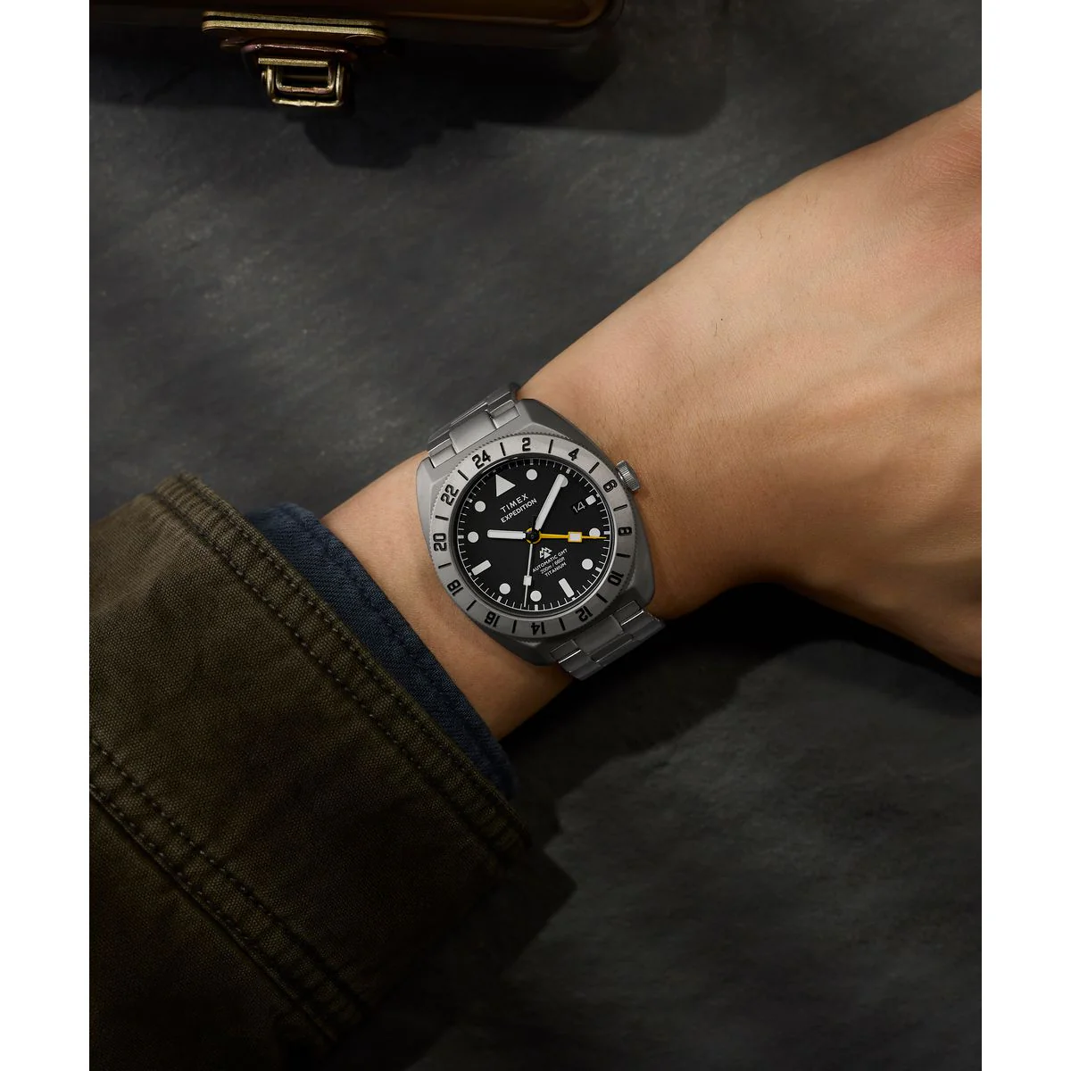 Timex Expedition Tonneau 41mm Black Dial Mechanical Automatic Men Watch - TW2Y63500UJ - Image 8