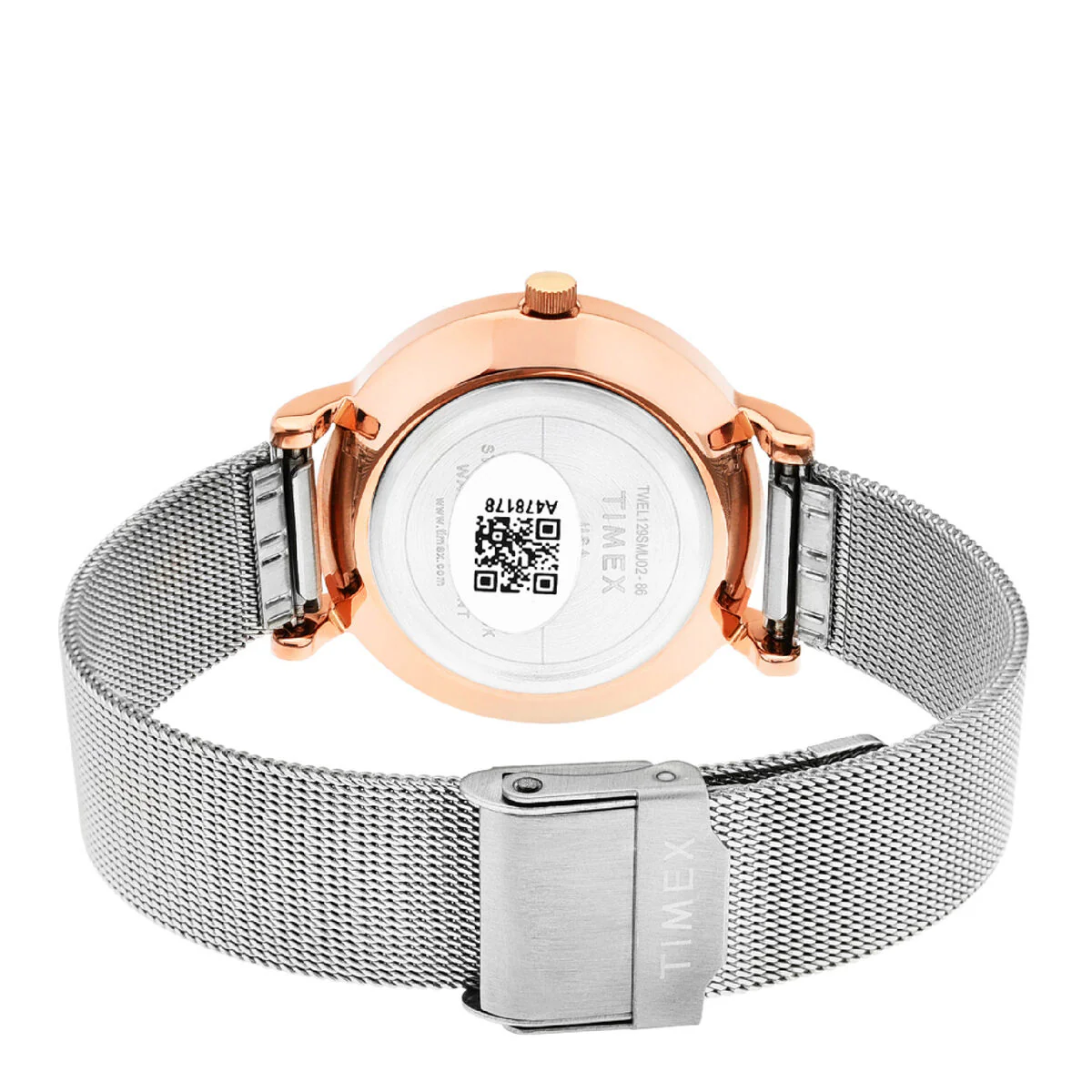 Timex Fashion Collection Premium Quality Women Analog Grey Dial Coloured Quartz Watch, Round Dial with 36mm Case width - TWEL129SMU02 - Image 6