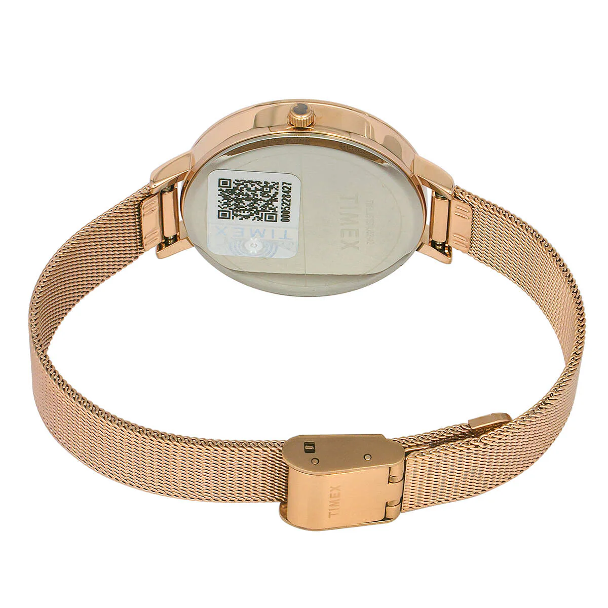 Timex Fashion Collection Premium Quality Women Analog Rose Gold Dial Coloured Quartz Watch, Round Dial with 35mm Case width - TWEL155SMU02 - Image 3
