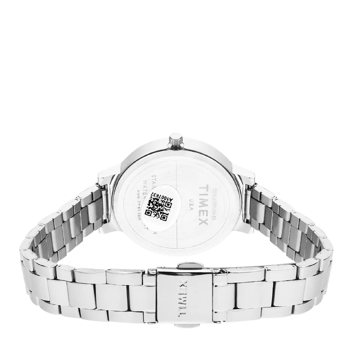 Timex Fashion Collection Premium Quality Women Analog Silver Dial Coloured Quartz Watch, Round Dial with 34.3mm Case width - TWHL41SMU04 - Image 6
