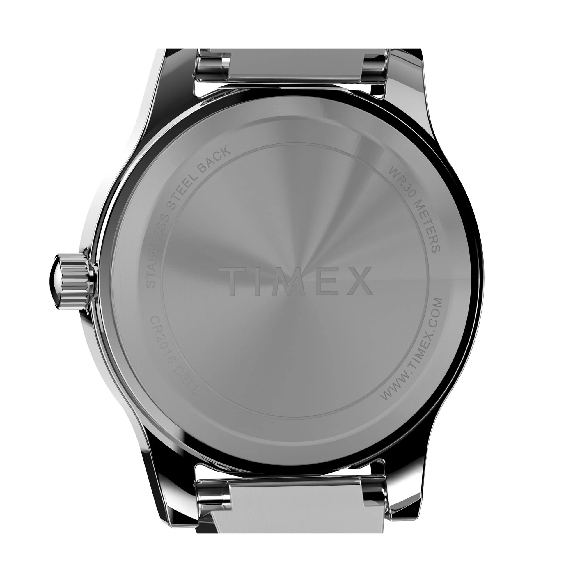 TIMEX Fashion Stretch Bangles Silver Round Dial Analog Women's Watch - TW2V69600UJ - Image 4
