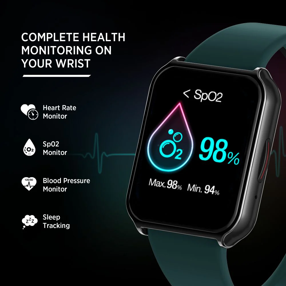 TIMEX Fit 3.0, Bluetooth Calling, 1.78" AMOLED, Metal Body Case, 24/7 Heart Rate Monitoring, SpO2, Step Count, Phone Finder, Camera & Music Control, 7 Day Battery -TWTXW404T - Image 8