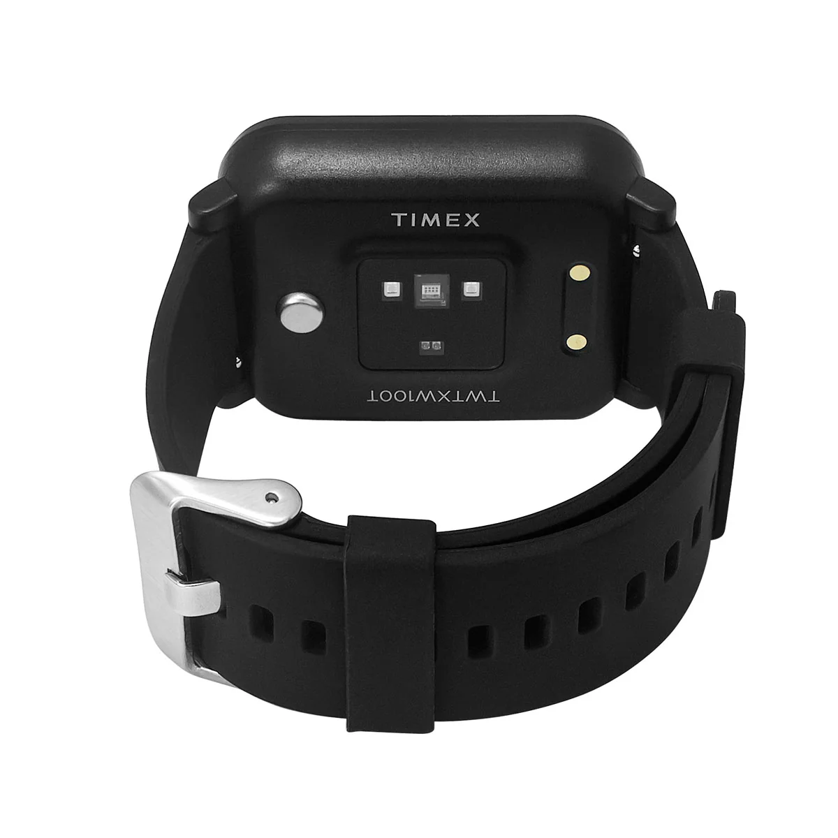 Timex Helix Unisex Tech Digital Dial Rectangle Case Temperature  HRM  SpO2  Function Watch -TWTXW100T - Image 5