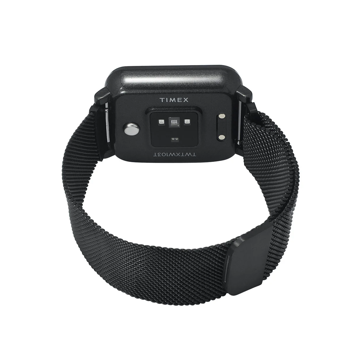 Timex Helix Unisex Tech Digital Dial Rectangle Case Temperature  HRM  SpO2  Function Watch -TWTXW103T - Image 5